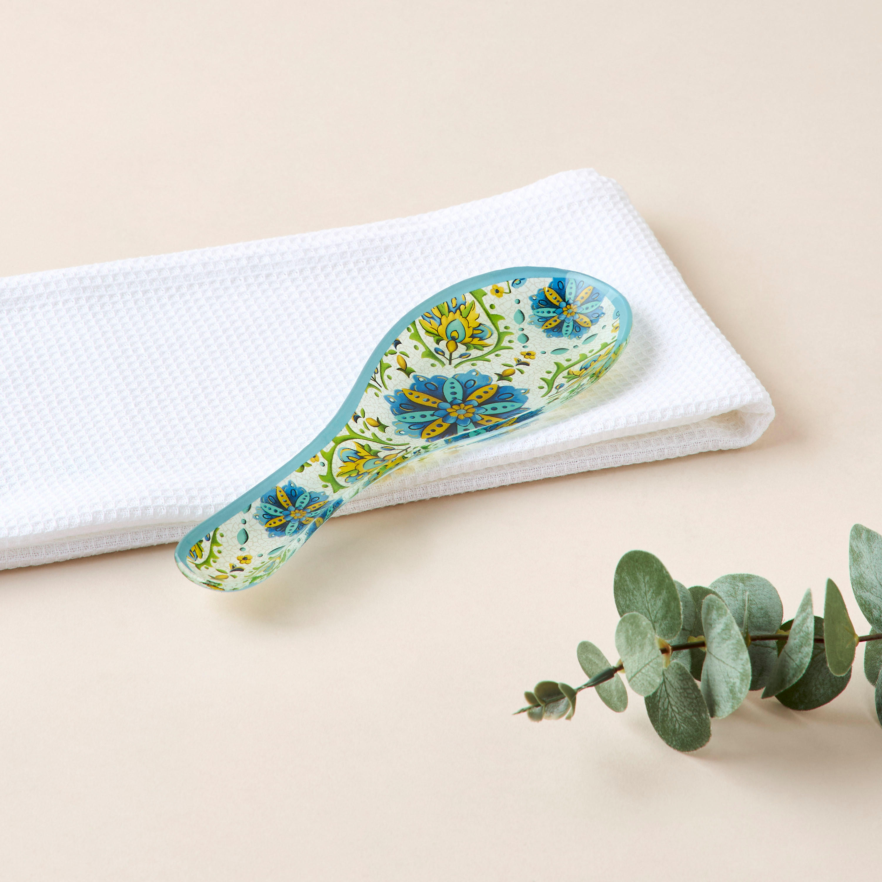 Lumira Printed Glass Spoon Rest-household-dining-serveware-servingplatters-image-2