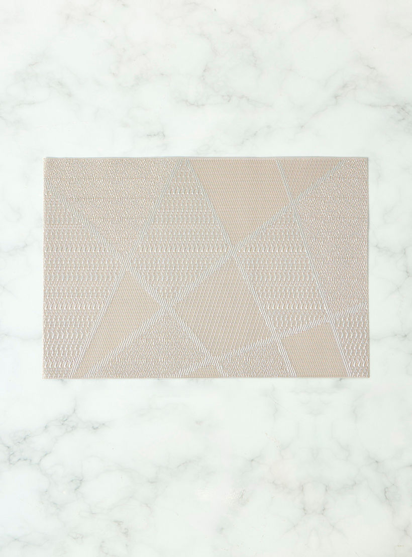 Textured 4-Piece Placemat Set-household-dining-tablelinen-placemats-image-3