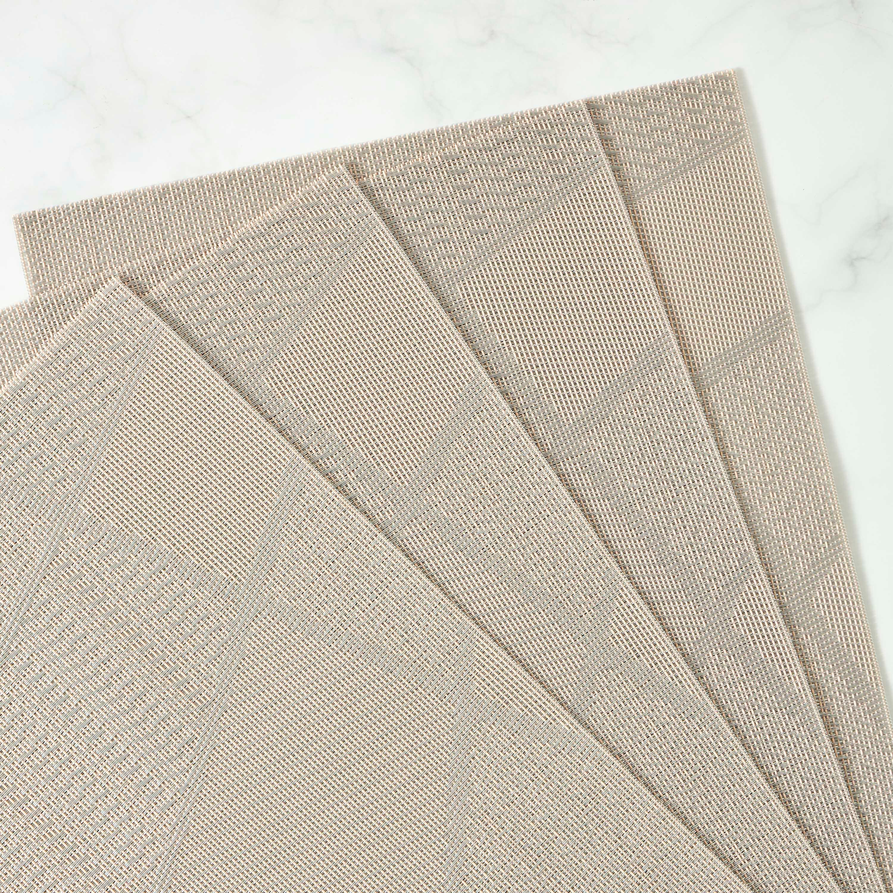 Textured 4-Piece Placemat Set-household-dining-tablelinen-placemats-image-4