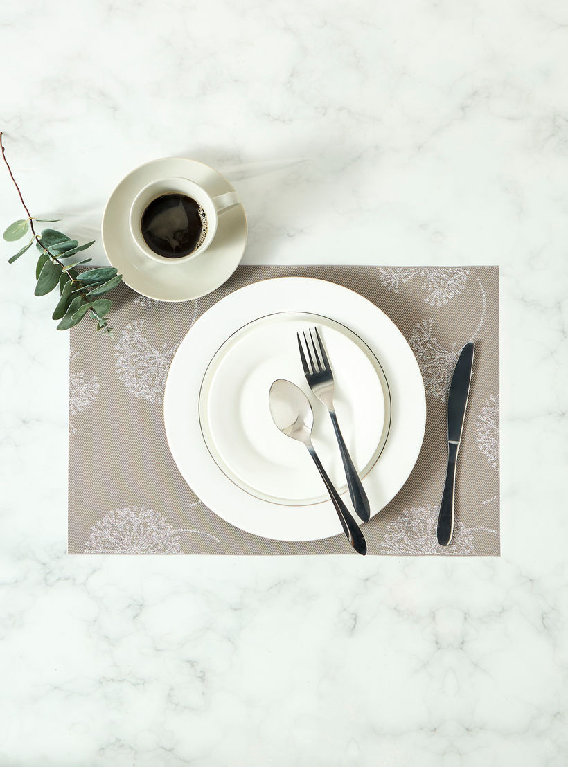 Dandelion Textured 4-Piece Placemat Set-household-dining-tablelinen-placemats-image-2