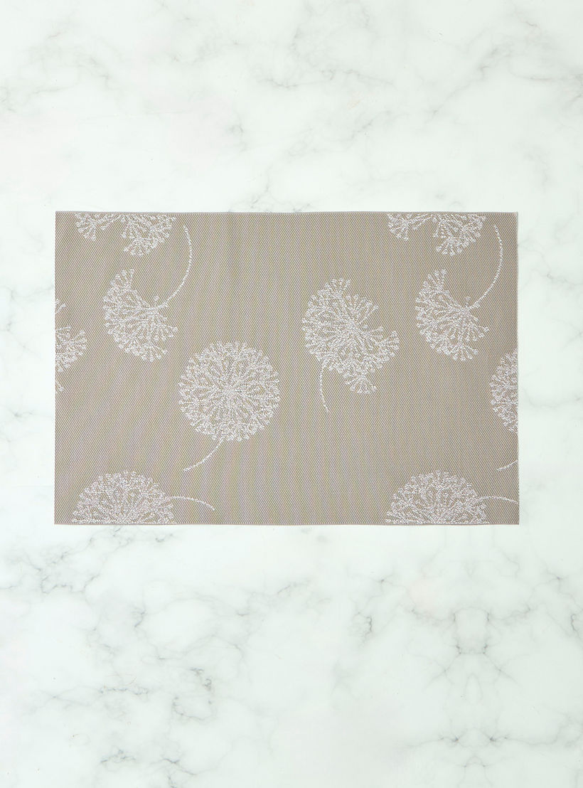 Dandelion Textured 4-Piece Placemat Set-household-dining-tablelinen-placemats-image-3