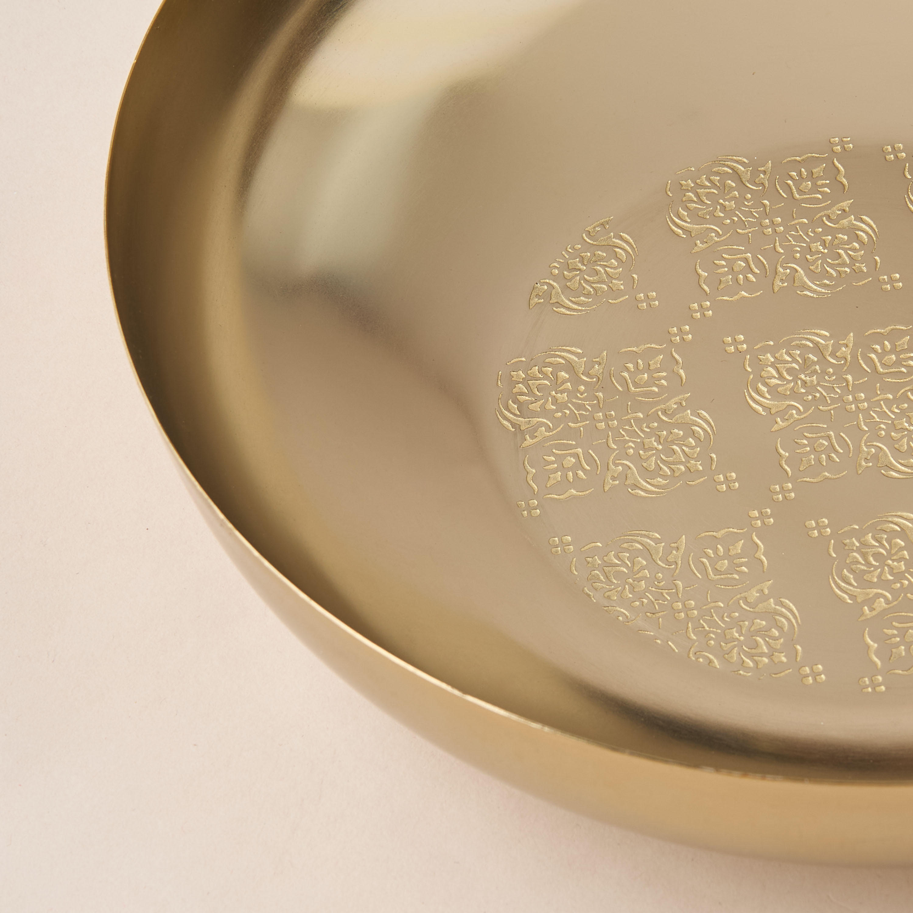 Embossed Metal Bowl-household-decor-vasesandbowls-image-4