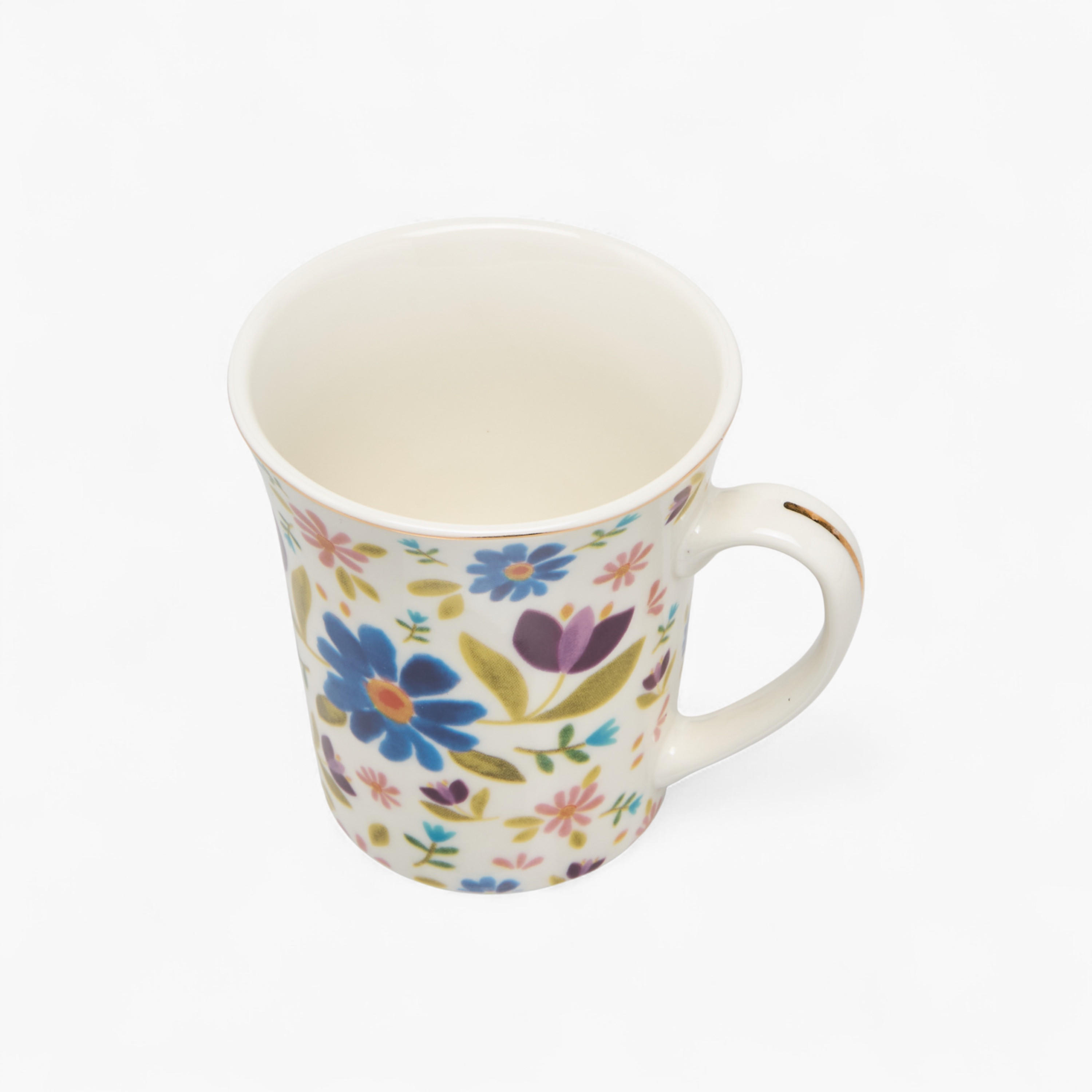 Sylvara New Bone China Mug with Handle - 300 ml-household-dining-teaandcoffee-mugsandcups-image-2