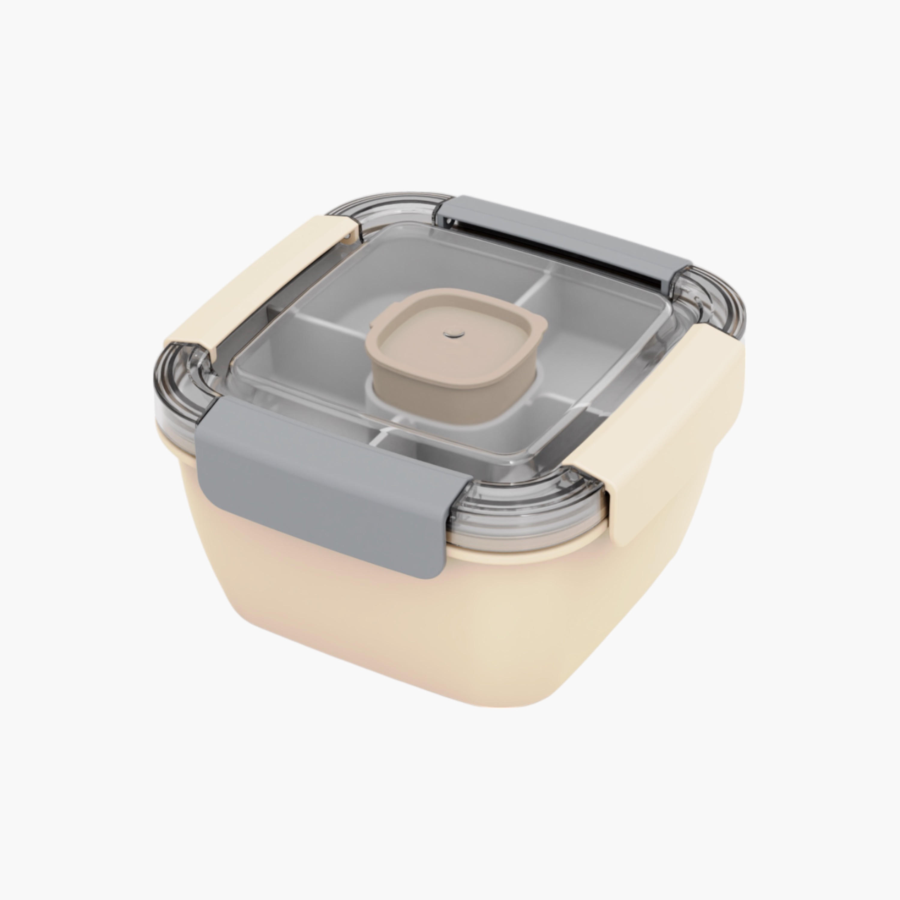 Roco Solid Bento Lunch Box with Clip Lock Closure-school-lunchessentials-lunchboxes-image-1