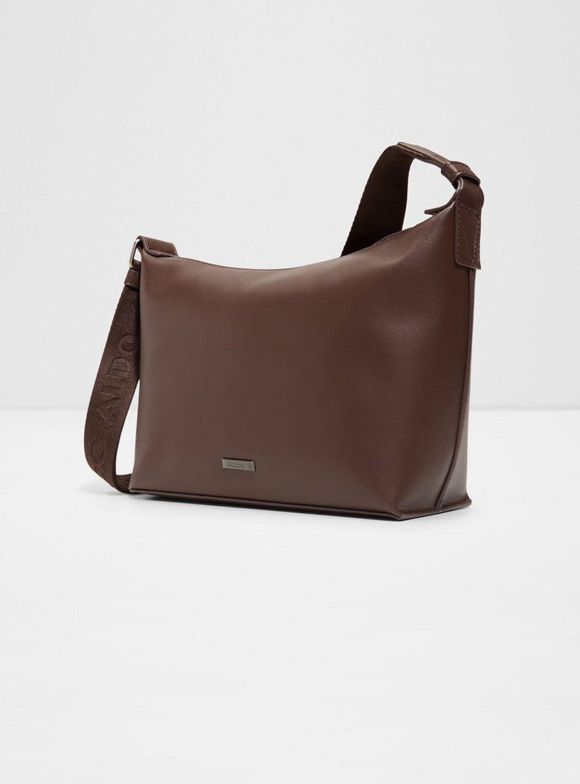 ألدو- شنطة كروس سادة ألدروود مع سحاب إغلاق وحزام قابل للتعديل-men-bags-image-2