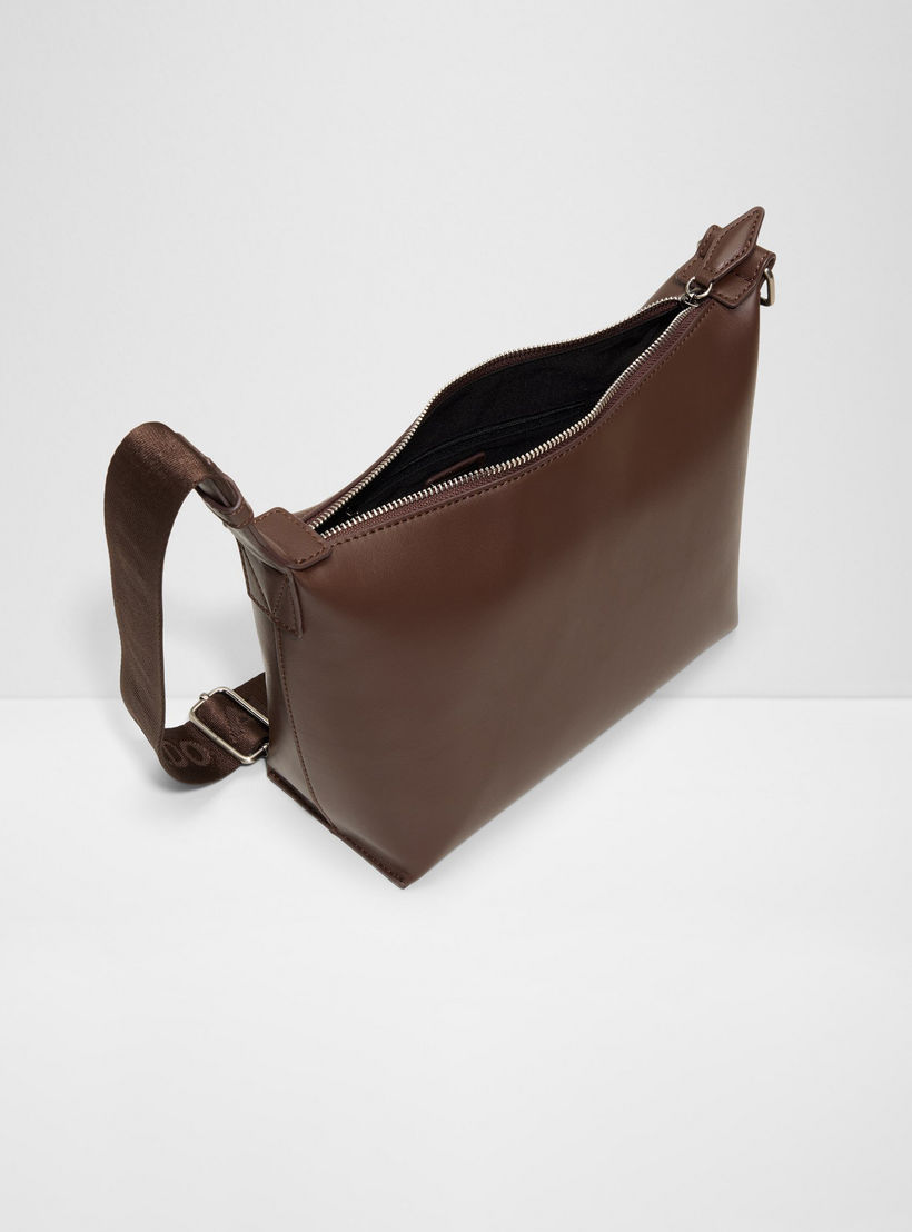 ألدو- شنطة كروس سادة ألدروود مع سحاب إغلاق وحزام قابل للتعديل-men-bags-image-3