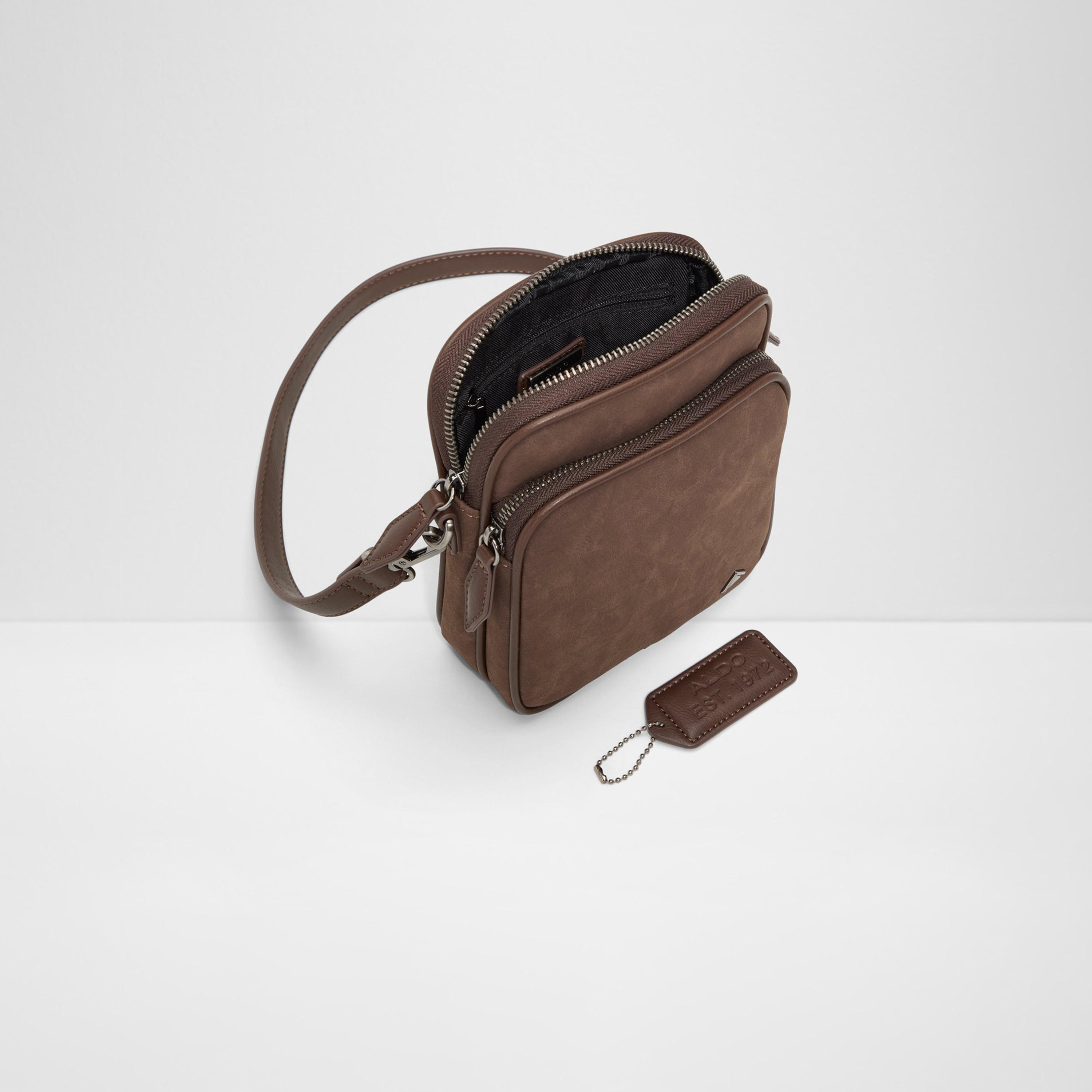 Aldo Thompso Crossbody Bag with Zipper and Adjustable Strap-men-bags-image-3