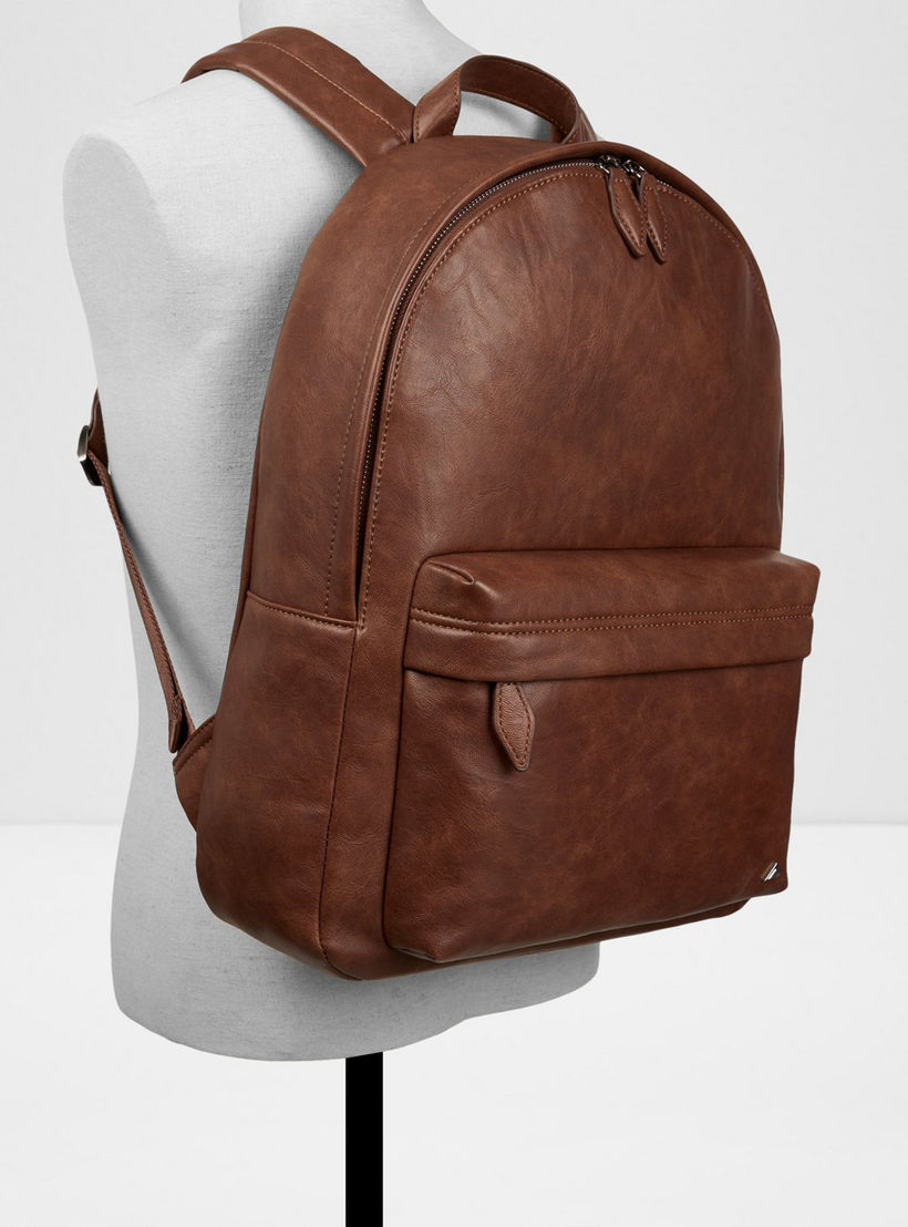 Aldo Mathao Top Handle Backpack with Zipper and Adjustable Strap-travel-luggagesandbags-backpacks-image-4