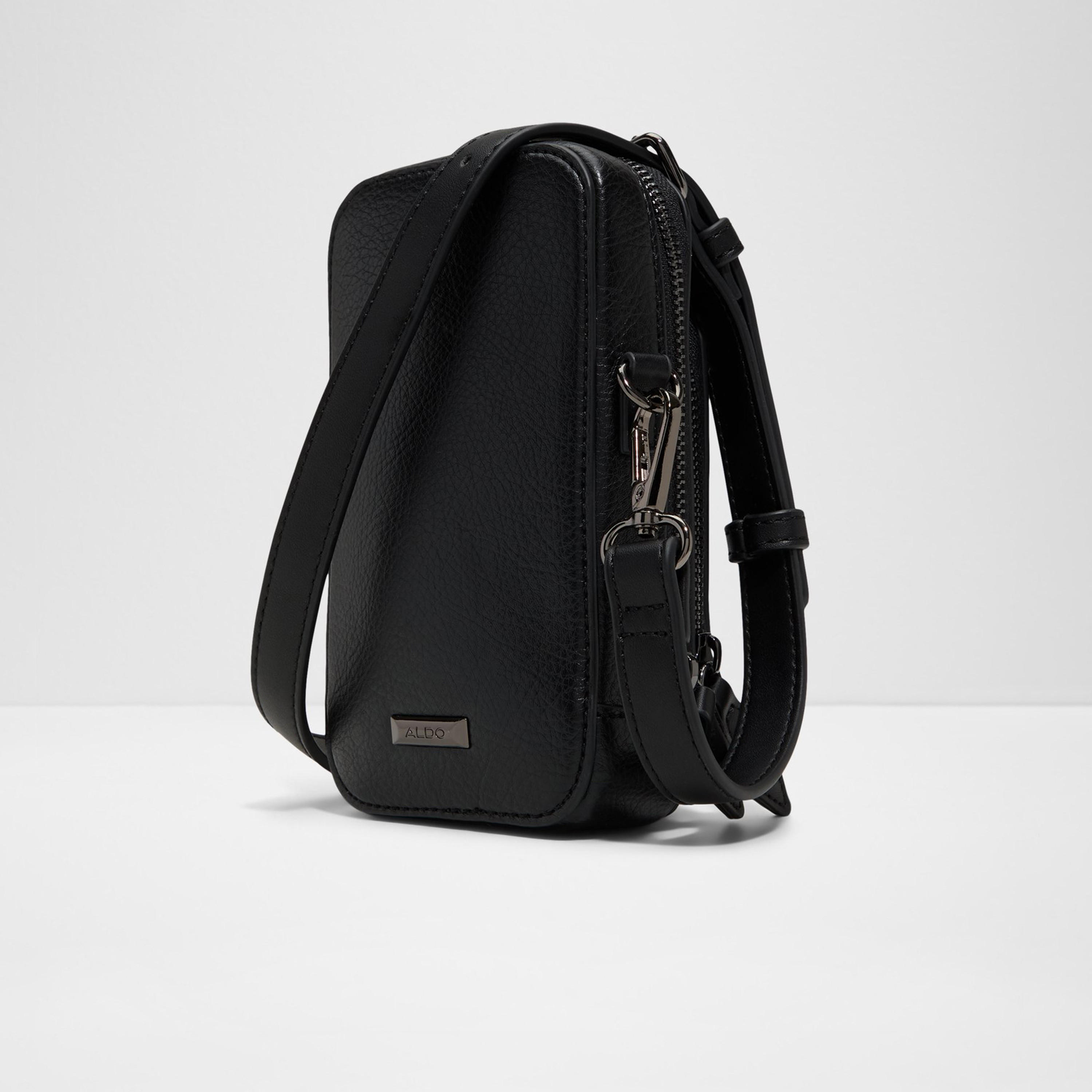 Aldo Erered Crossbody Bag with Zipper and Adjustable Strap-men-bags-image-6