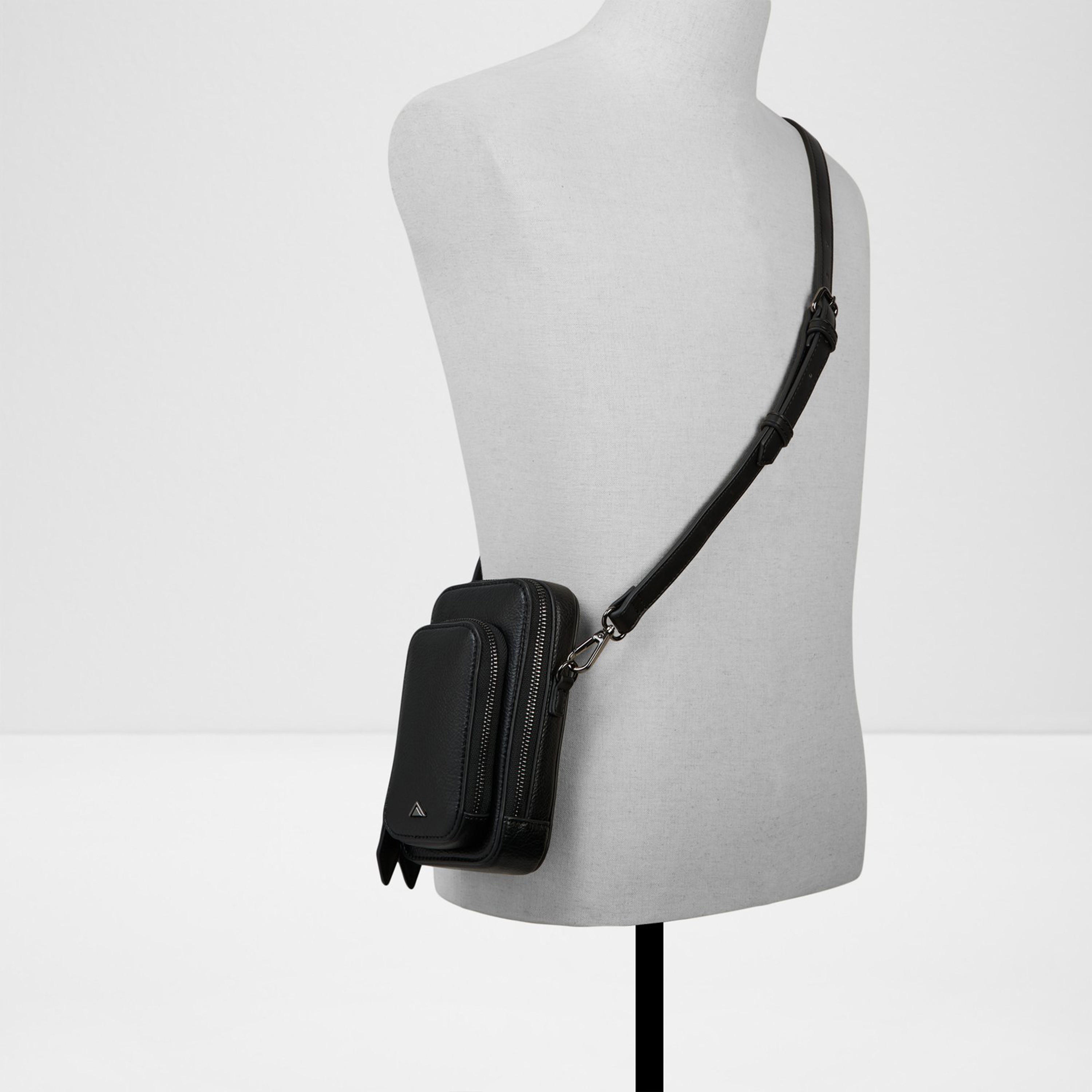 Aldo Erered Crossbody Bag with Zipper and Adjustable Strap-men-bags-image-8