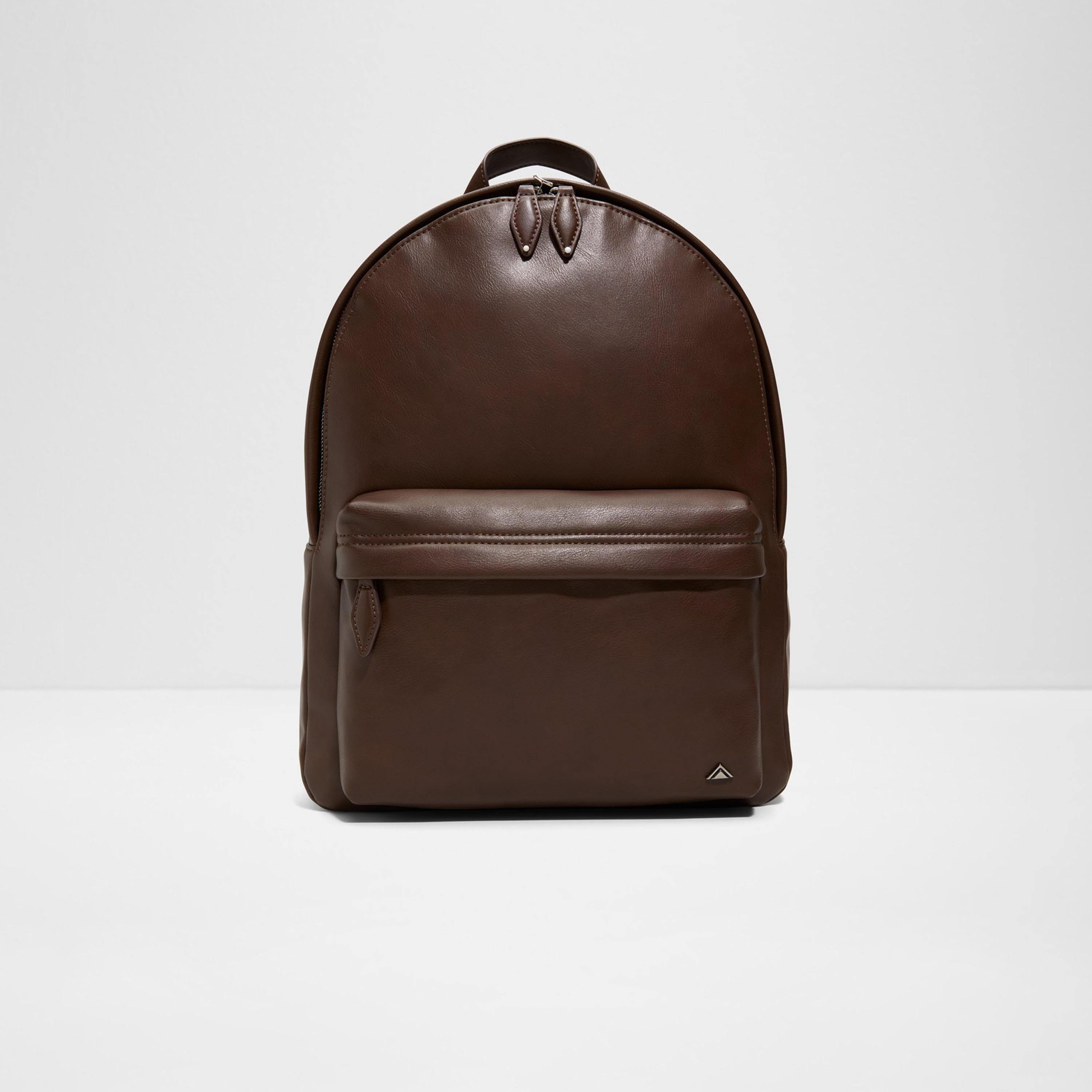 ألدو- شنطة ظهر ماثو سادة بمقبض علوي مع سحاب للإغلاق وحزام قابل للتعديل-travel-luggagesandbags-backpacks-image-10
