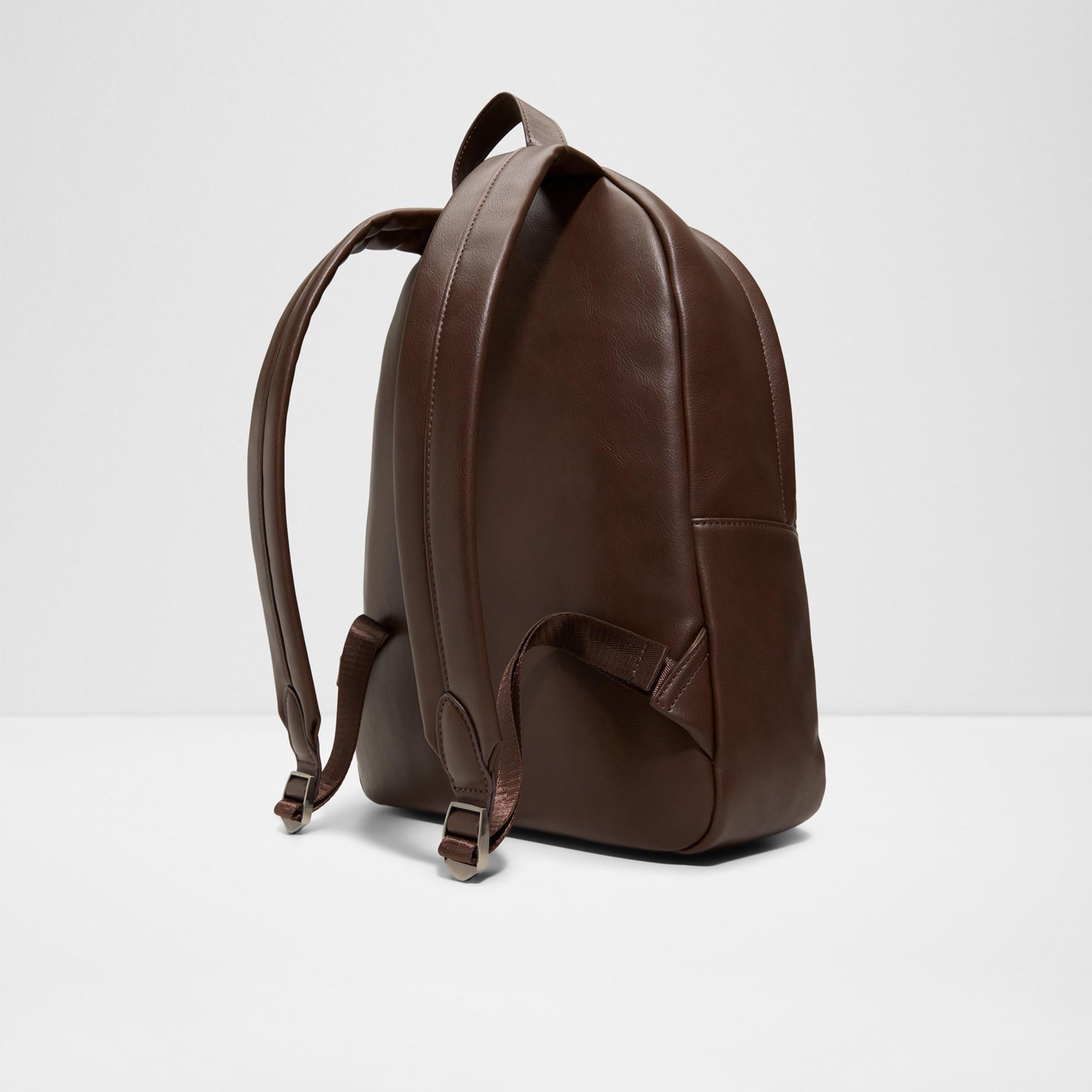 ألدو- شنطة ظهر ماثو سادة بمقبض علوي مع سحاب للإغلاق وحزام قابل للتعديل-travel-luggagesandbags-backpacks-image-9