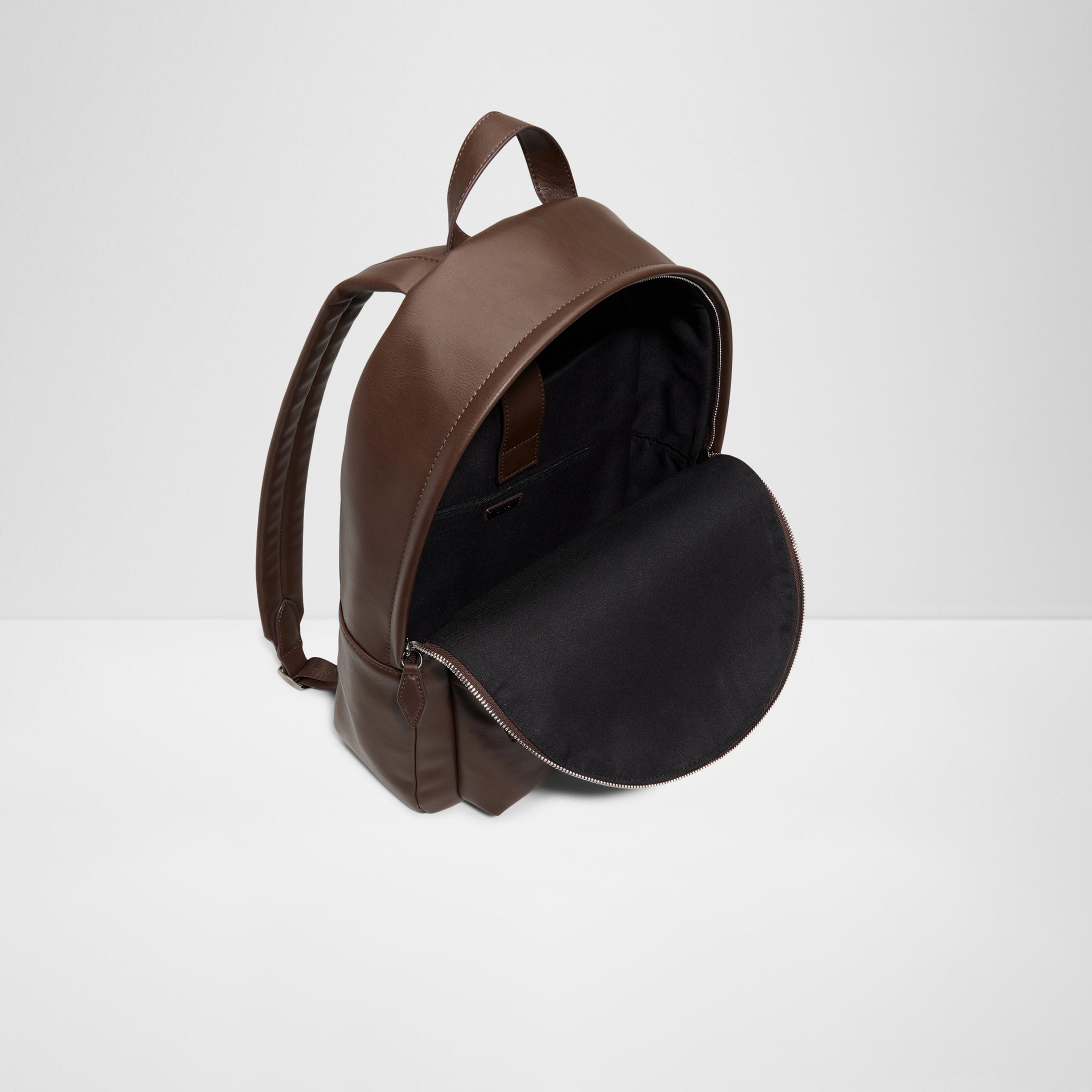 ألدو- شنطة ظهر ماثو سادة بمقبض علوي مع سحاب للإغلاق وحزام قابل للتعديل-travel-luggagesandbags-backpacks-image-8