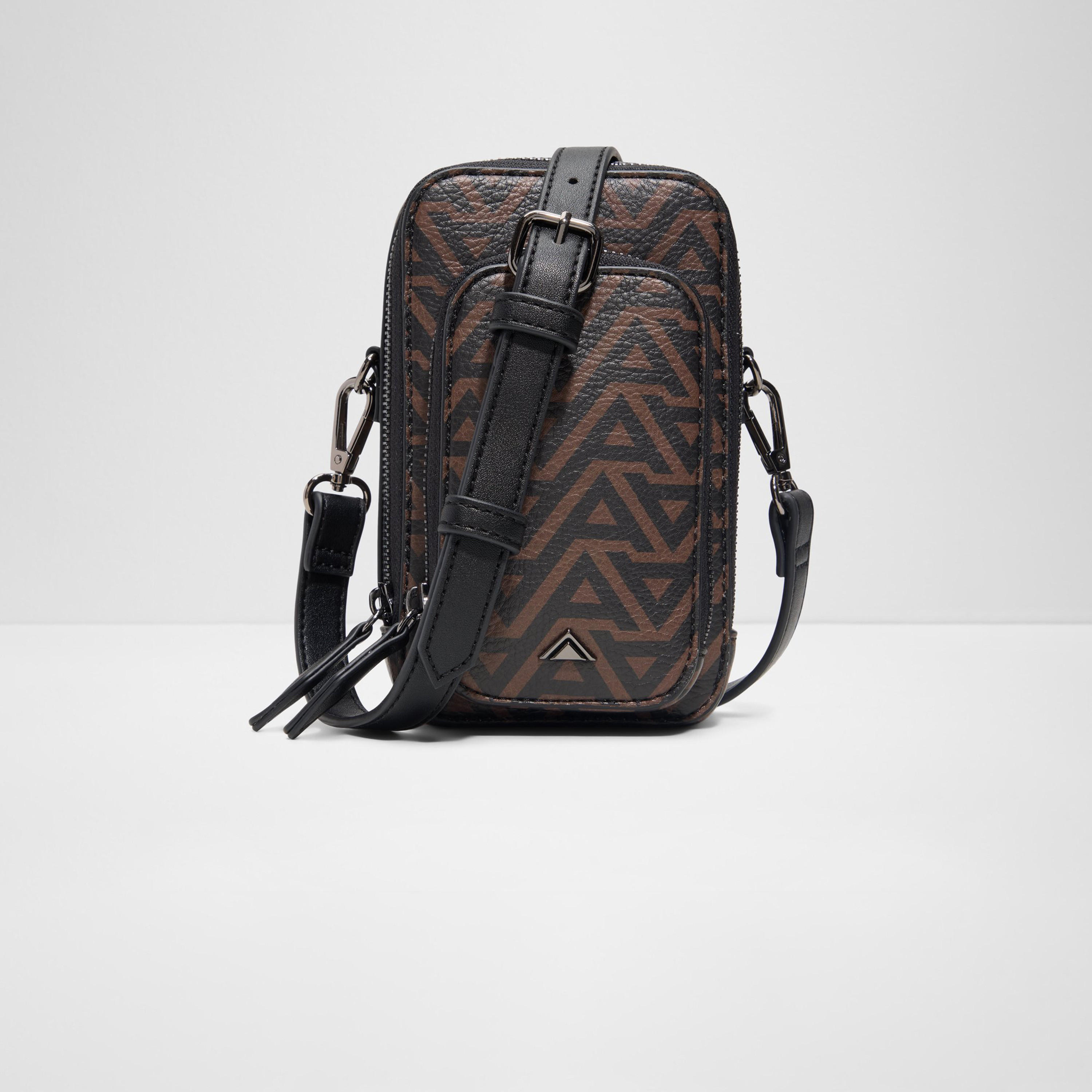 Aldo Erered Crossbody Bag with Zipper and Adjustable Strap-men-bags-image-1
