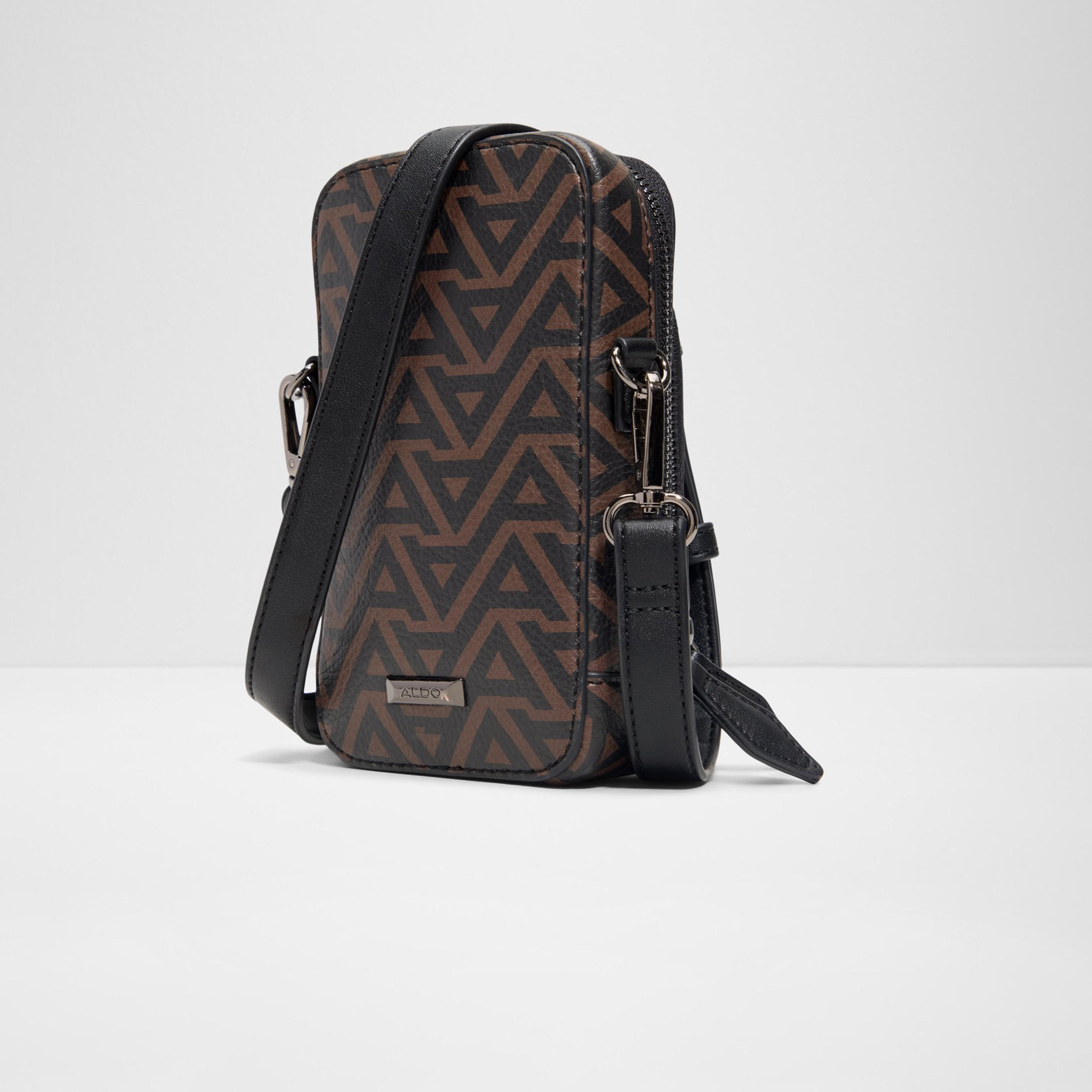 Aldo Erered Crossbody Bag with Zipper and Adjustable Strap-men-bags-image-2