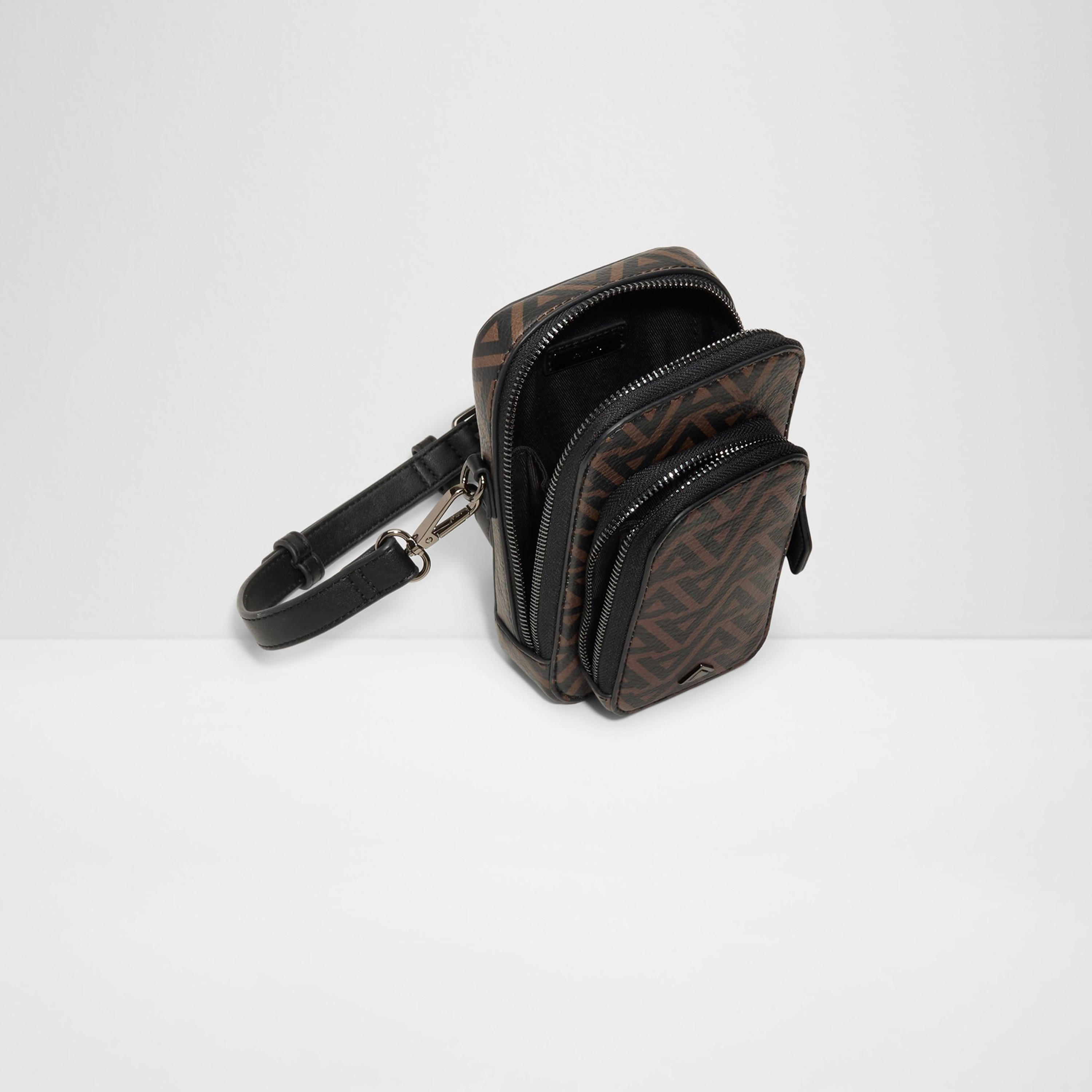 Aldo Erered Crossbody Bag with Zipper and Adjustable Strap-men-bags-image-3