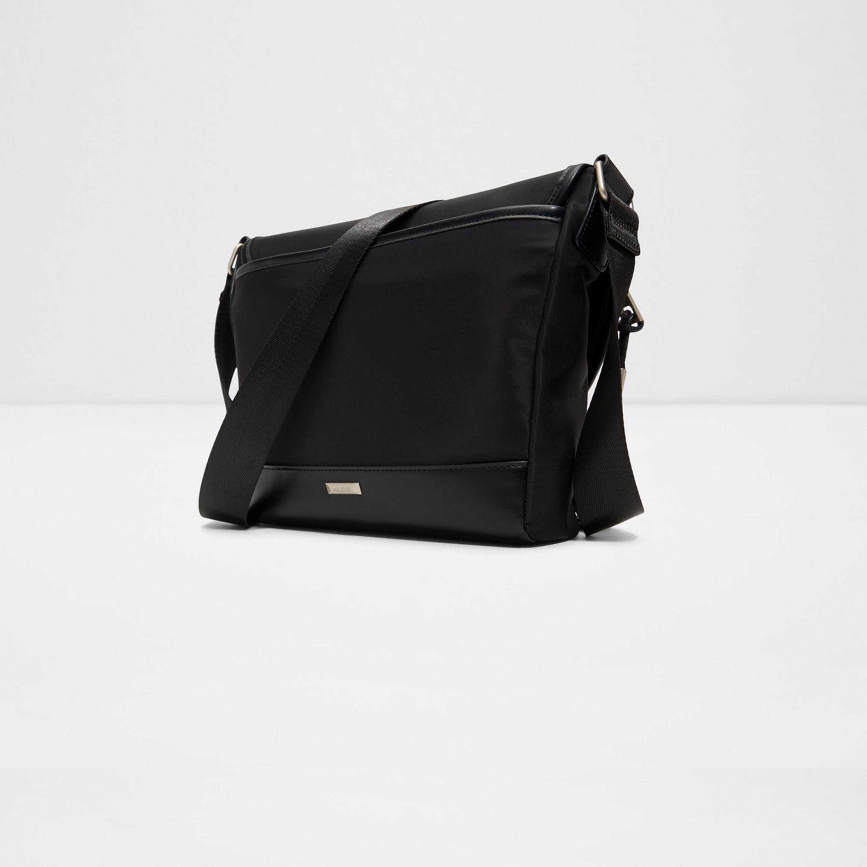 Aldo Melinnor Crossbody Bag with Flap Closure and Adjustable Strap-men-bags-image-2