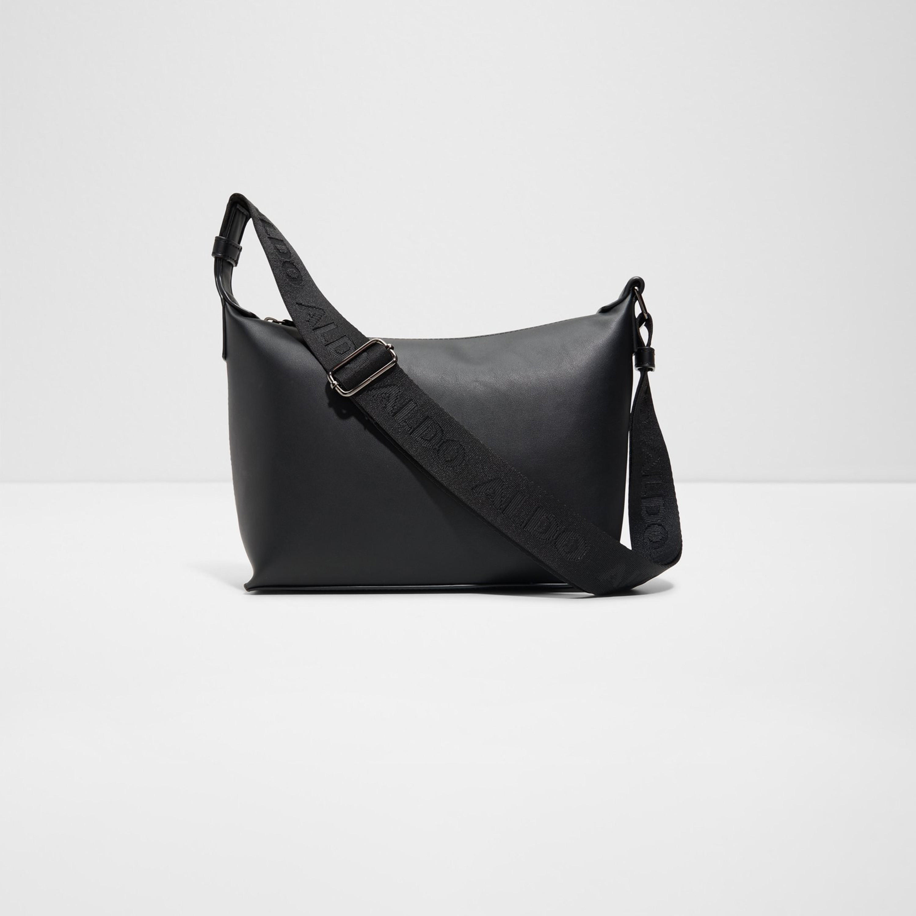ألدو- شنطة كروس  سادة ألدروود مع سحاب إغلاق وحزام قابل للتعديل-men-bags-image-1