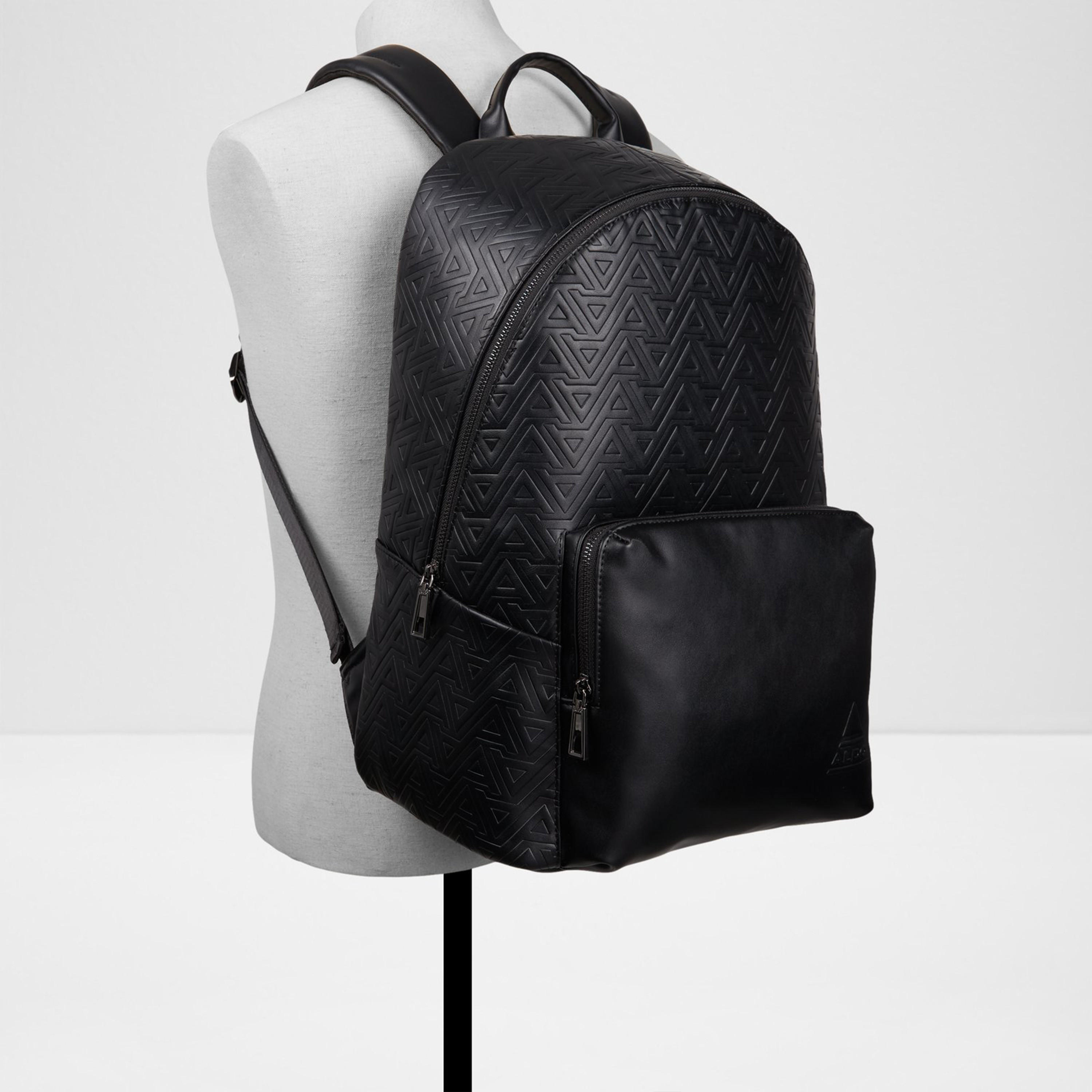 Aldo Kedilash Monogram Top Handle Backpack with Zipper and Adjustable Strap-travel-luggagesandbags-backpacks-image-4