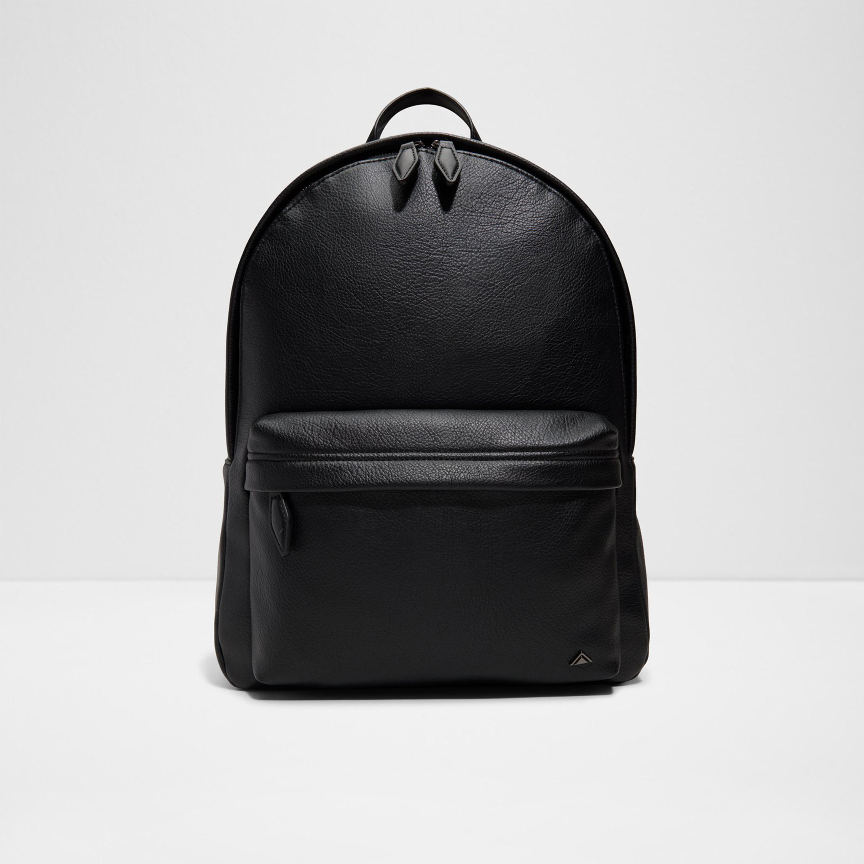 ألدو- شنطة ظهر ماثو سادة بمقبض علوي مع سحاب للإغلاق وحزام قابل للتعديل-travel-luggagesandbags-backpacks-image-4
