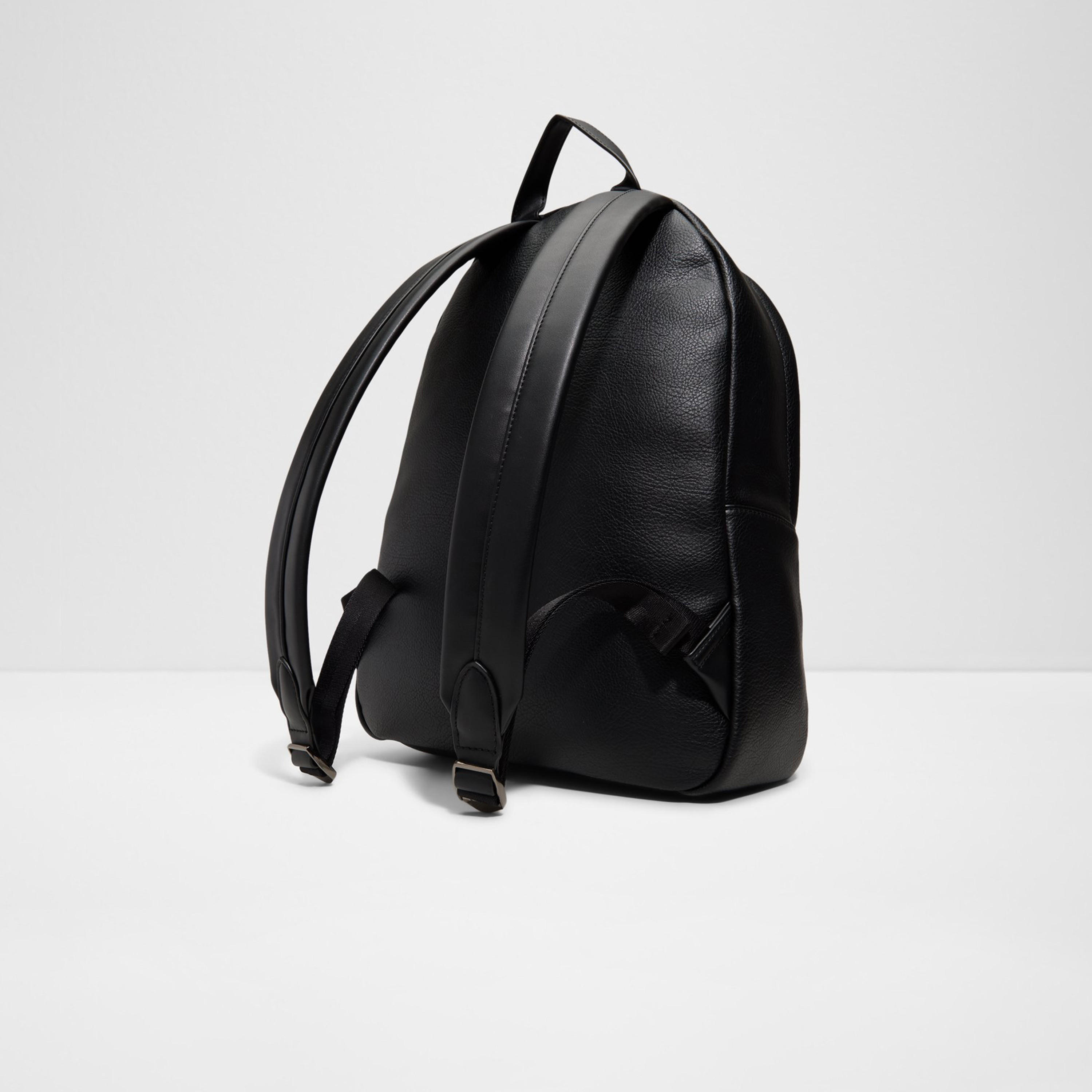 ألدو- شنطة ظهر ماثو سادة بمقبض علوي مع سحاب للإغلاق وحزام قابل للتعديل-travel-luggagesandbags-backpacks-image-5