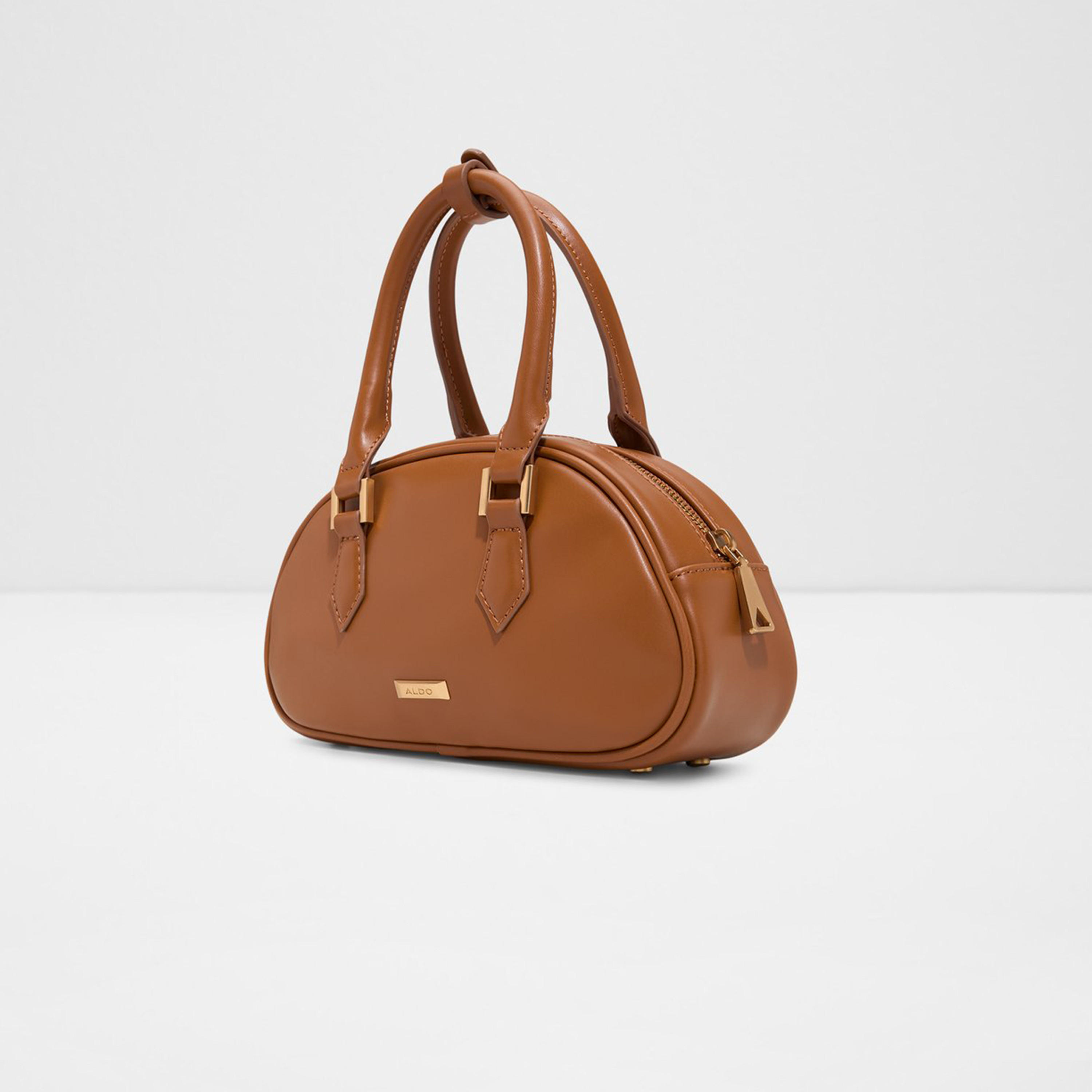 ألدو- شنطة ساتشيل برينين سادة بمقبض مزدوج مع سحاب للإغلاق وحزام قابل للفصل-women-bagsandwallets-handbags-image-2