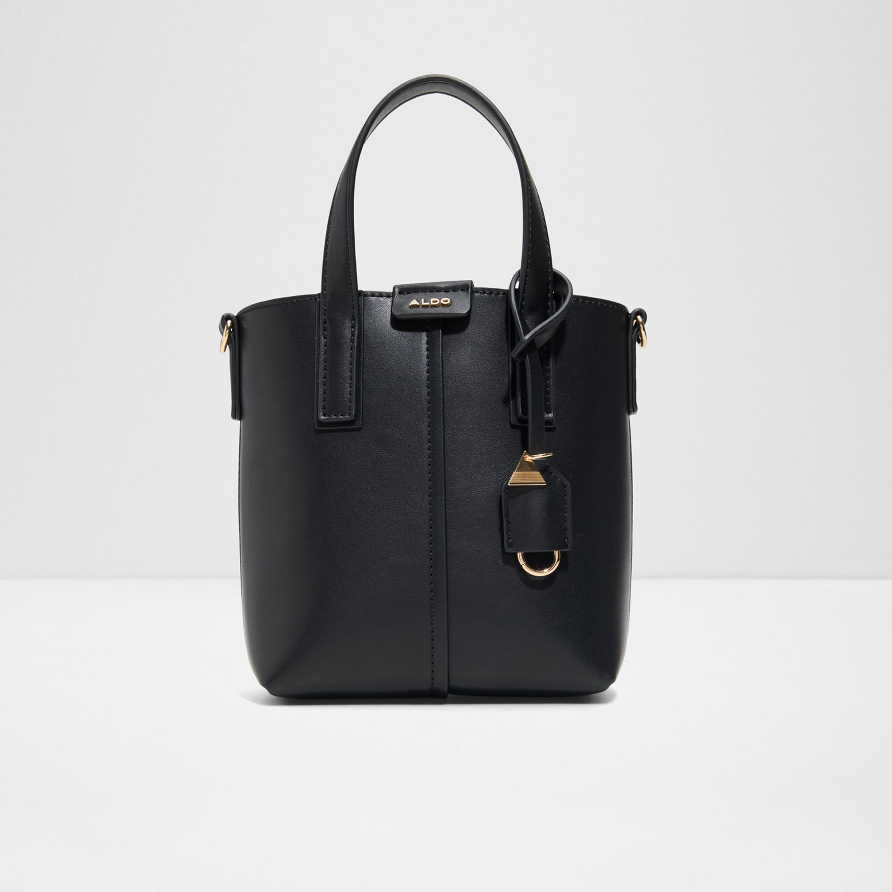 Aldo Amelina Double Handle Satchel Bag with Magnetic Closure and Detachable Strap-women-bagsandwallets-handbags-image-1
