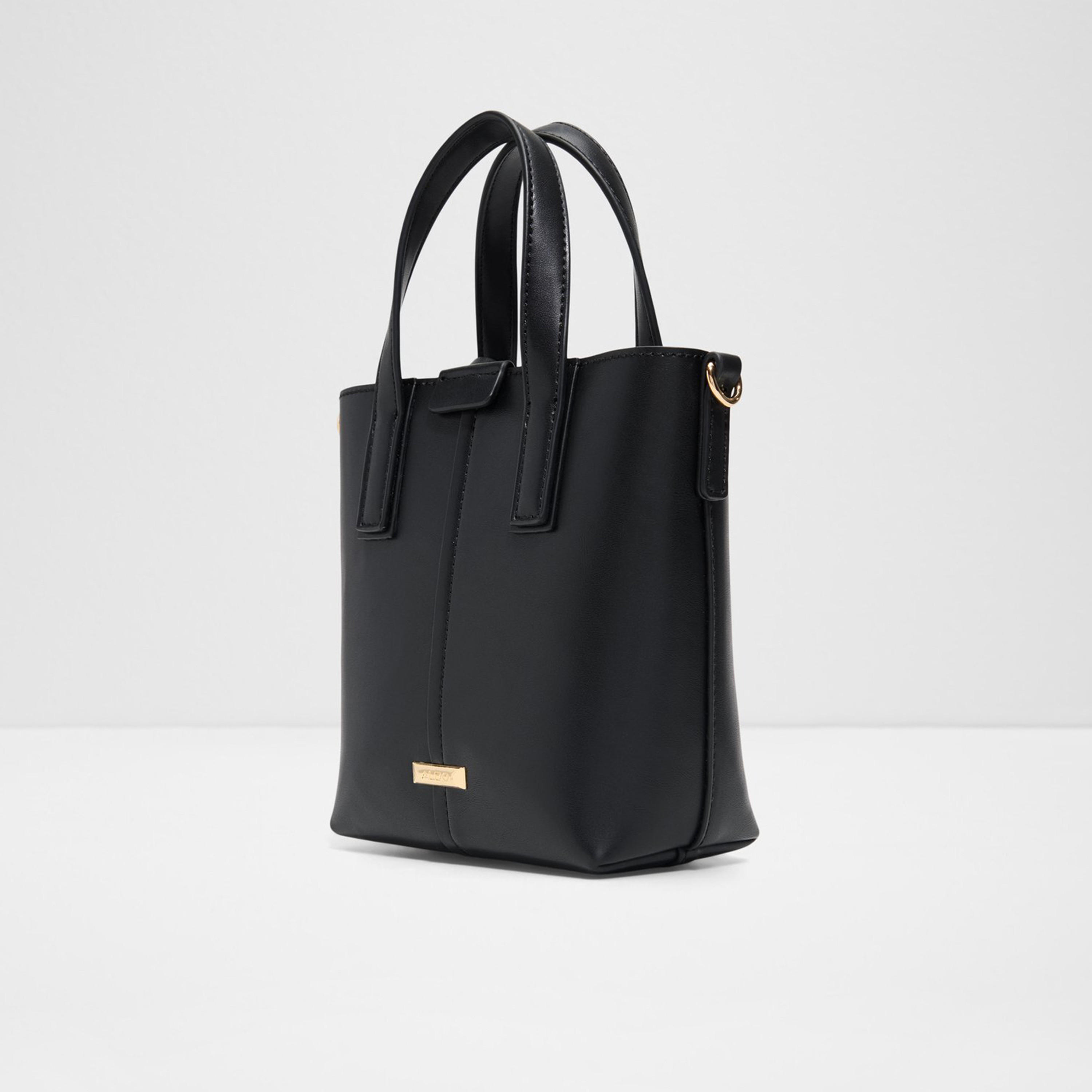 Aldo Amelina Double Handle Satchel Bag with Magnetic Closure and Detachable Strap-women-bagsandwallets-handbags-image-2