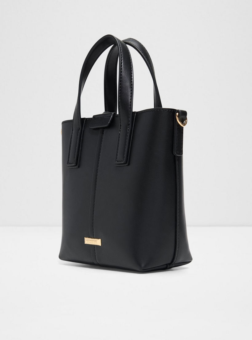 Aldo Amelina Double Handle Satchel Bag with Magnetic Closure and Detachable Strap-women-bagsandwallets-handbags-image-2