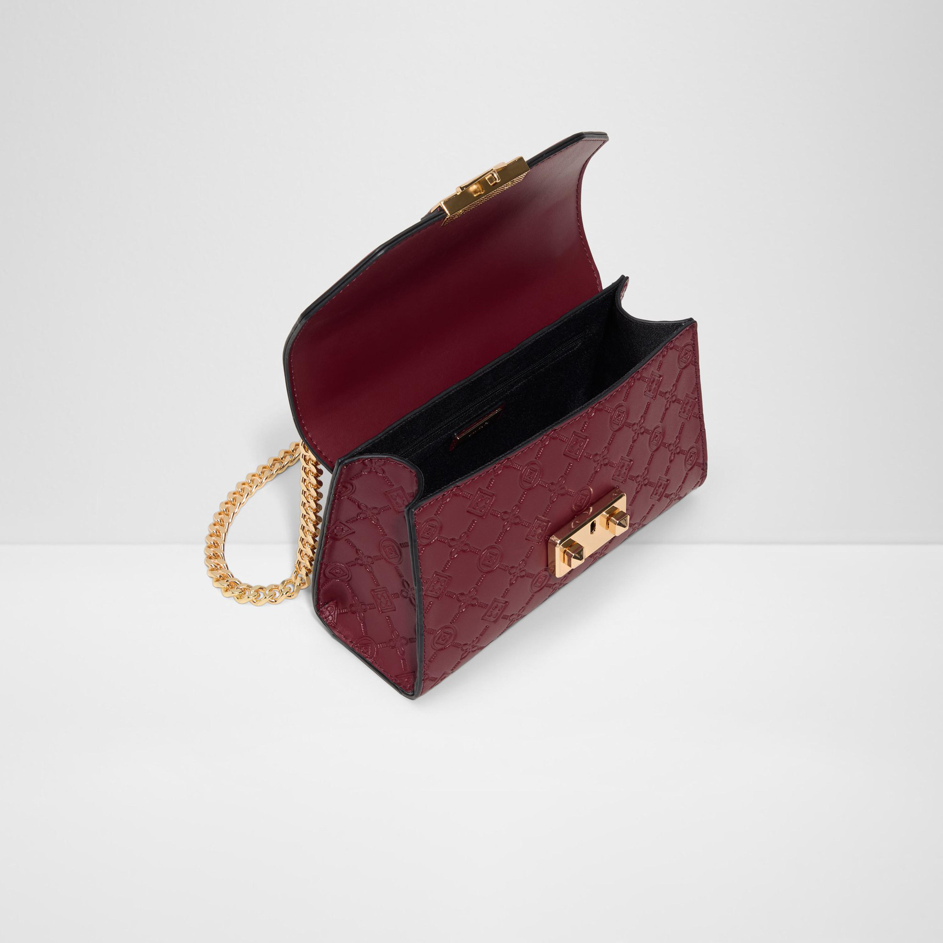 ألدو- شنطة كروس  كريلال مونوغرام مزودة بقفل وحزام سلسلة-women-bagsandwallets-handbags-image-3