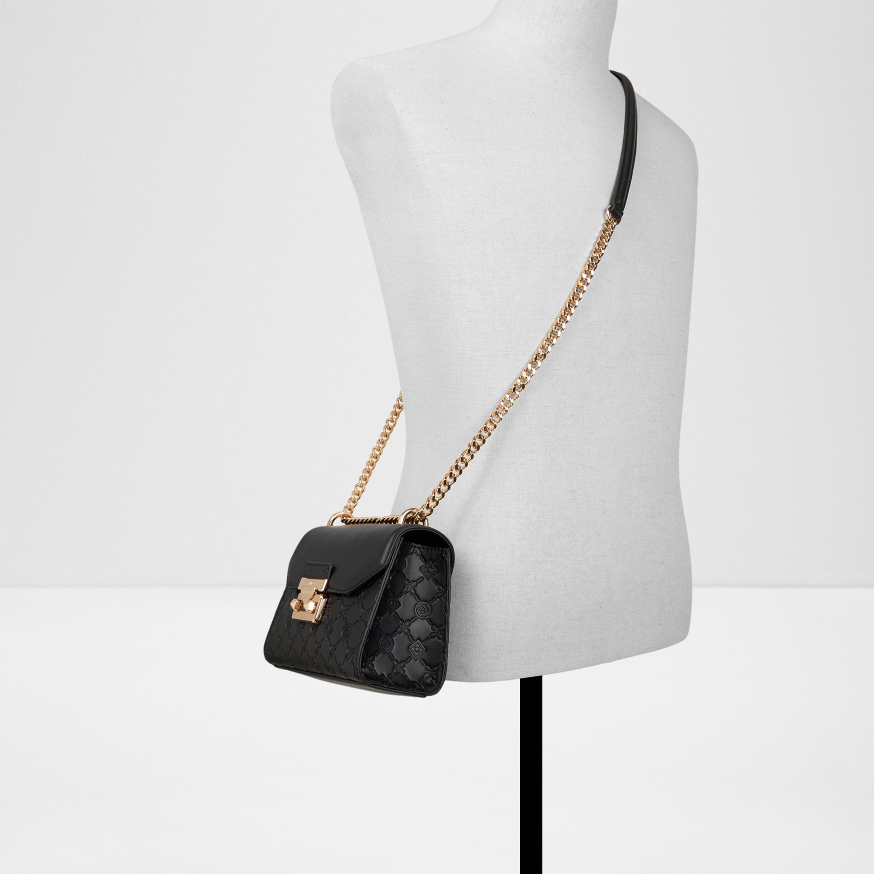 ألدو- شنطة كروس  كريلال مونوغرام مزودة بقفل وحزام سلسلة-women-bagsandwallets-handbags-image-9