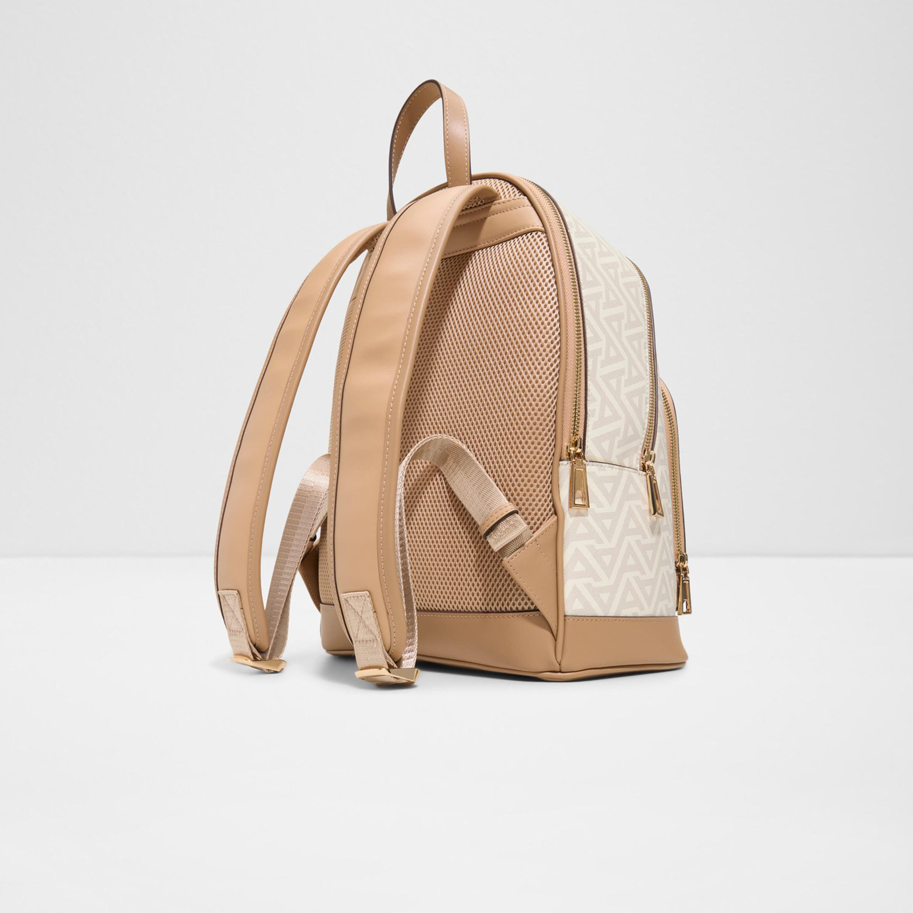 Aldo Cadoma Monogram Top Handle Backpack with Zipper and Adjustable Strap-travel-luggagesandbags-backpacks-image-6