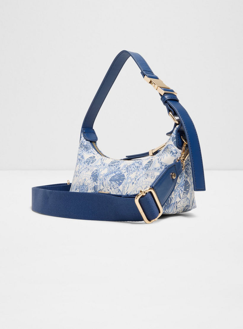 Aldo Cordida Printed Crossbody Bag with Zipper and Adjustable Strap-women-bagsandwallets-handbags-image-2
