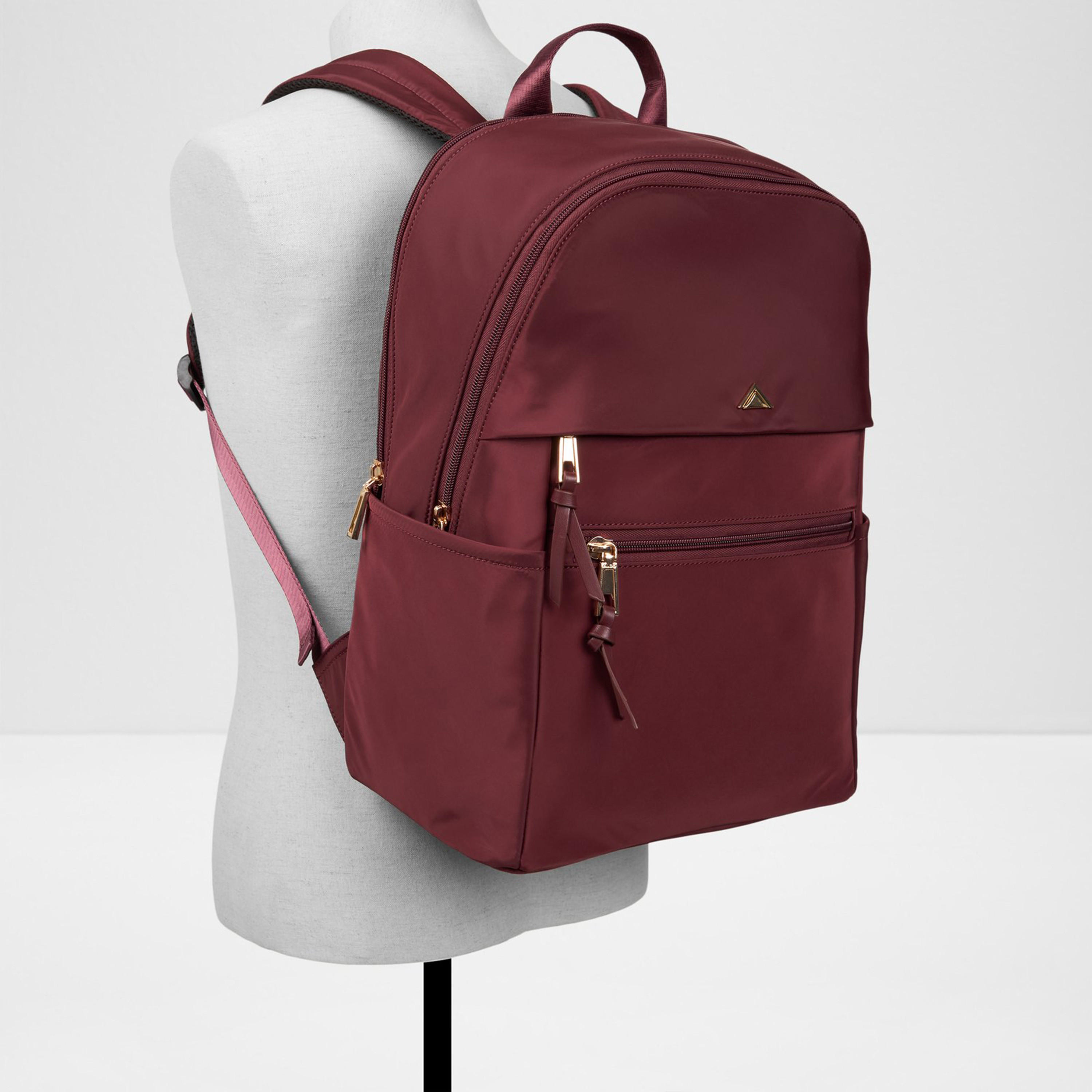 ألدو- شنطة ظهر لوثيانا بمقبض علوي البسيط مع سحاب للإغلاق وحزام قابل للتعديل-travel-luggagesandbags-backpacks-image-1