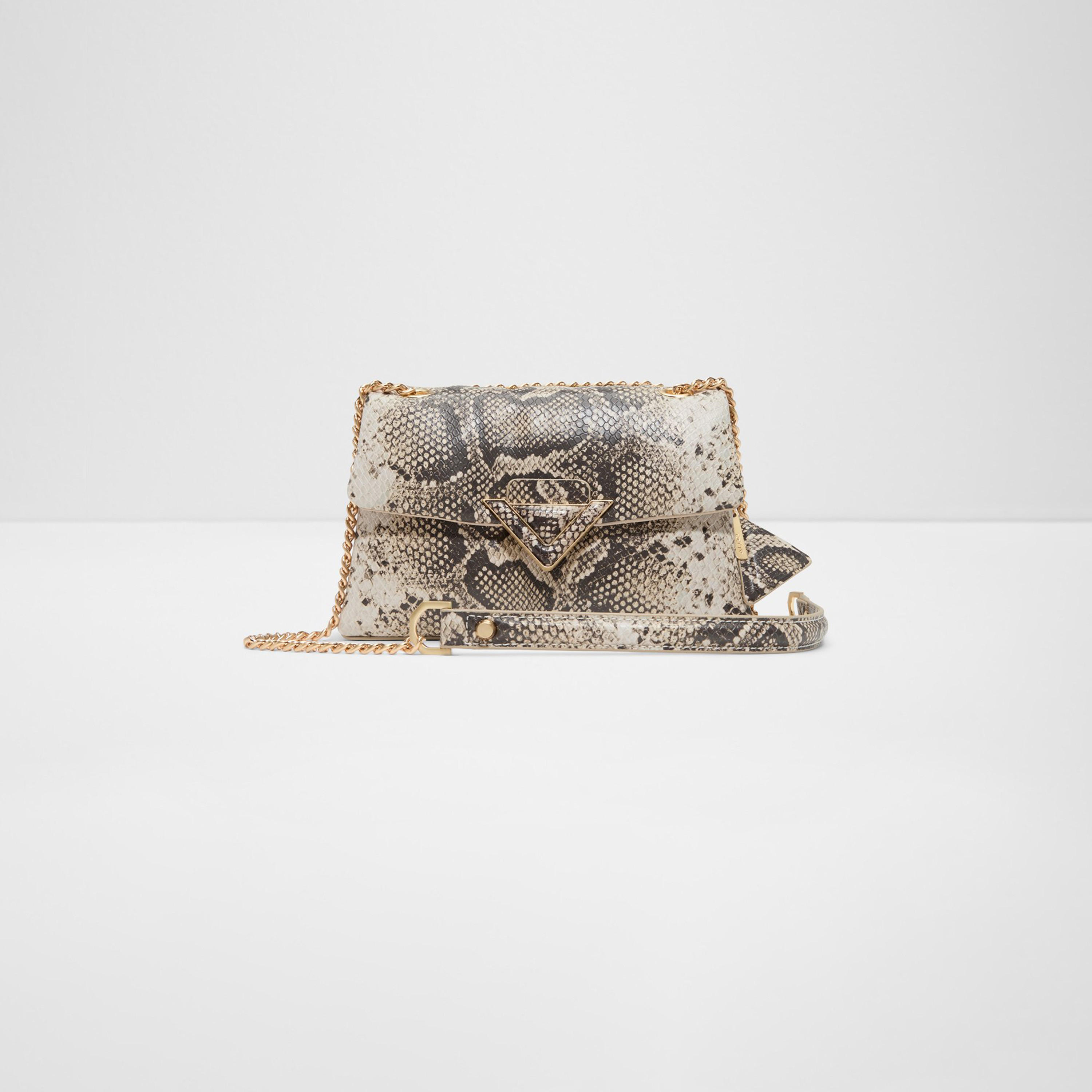 Aldo Softpuff Crossbody Bag with Flap Closure and Chain Strap-women-bagsandwallets-handbags-image-1