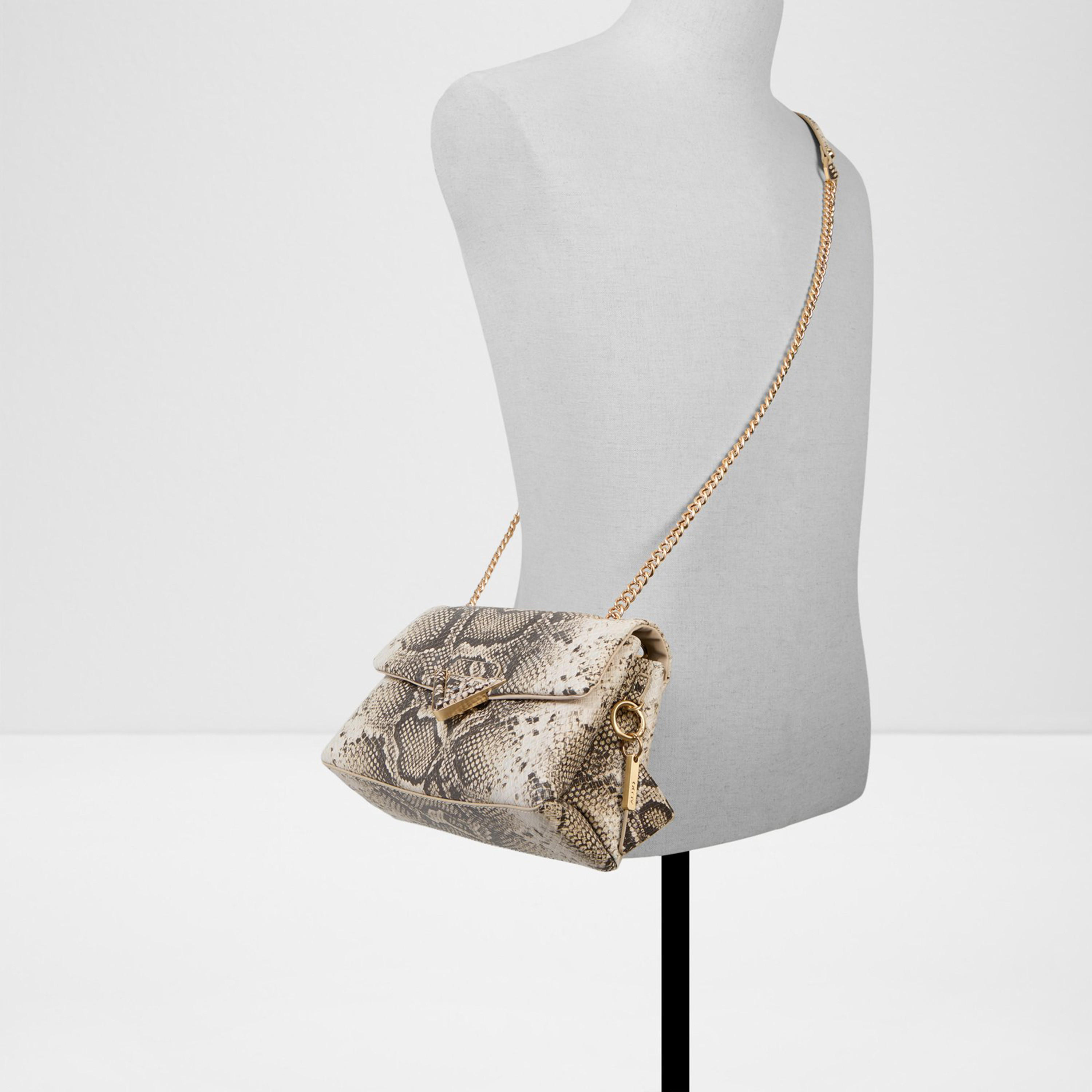 Aldo Softpuff Crossbody Bag with Flap Closure and Chain Strap-women-bagsandwallets-handbags-image-4