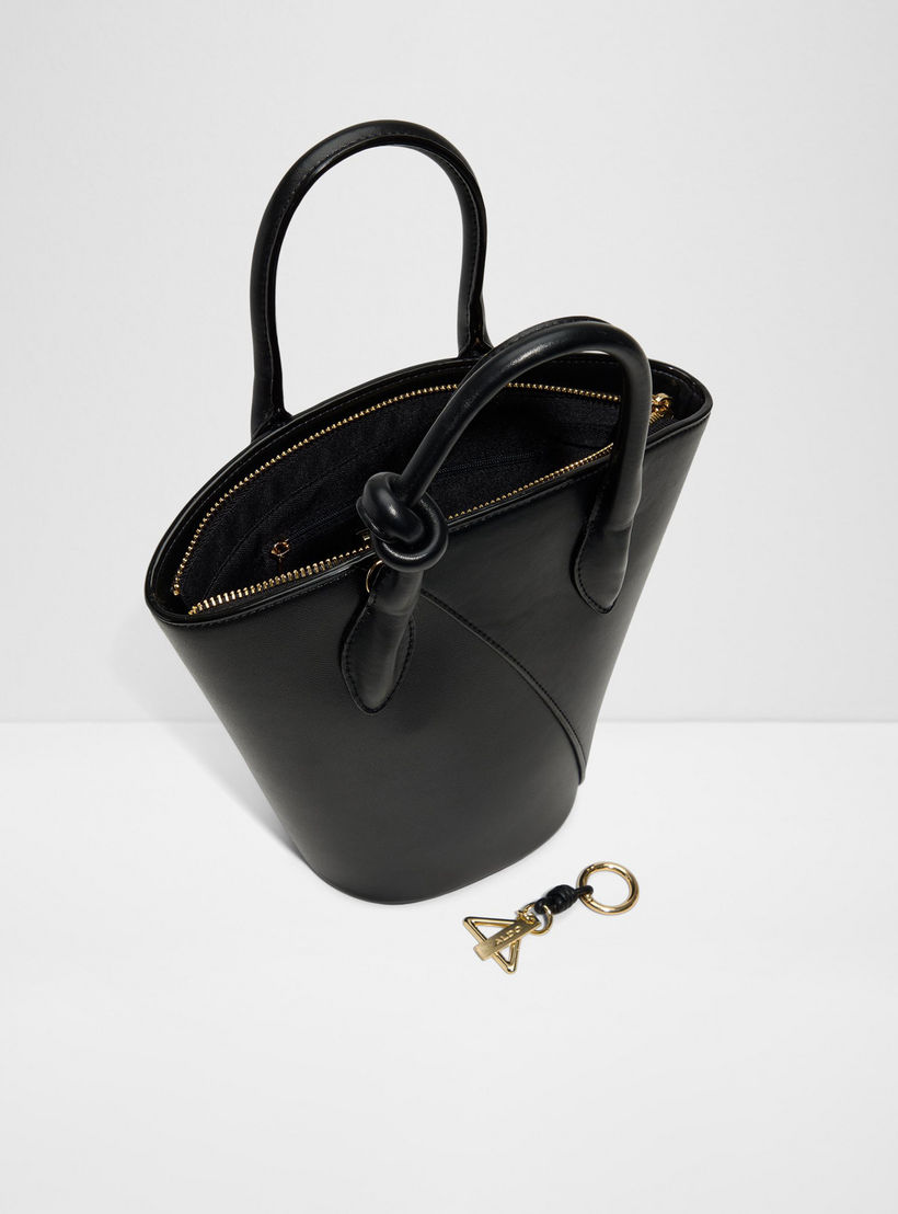 Aldo Daphney Double Handle Satchel Bag with Zipper and Detachable Strap-women-bagsandwallets-handbags-image-3