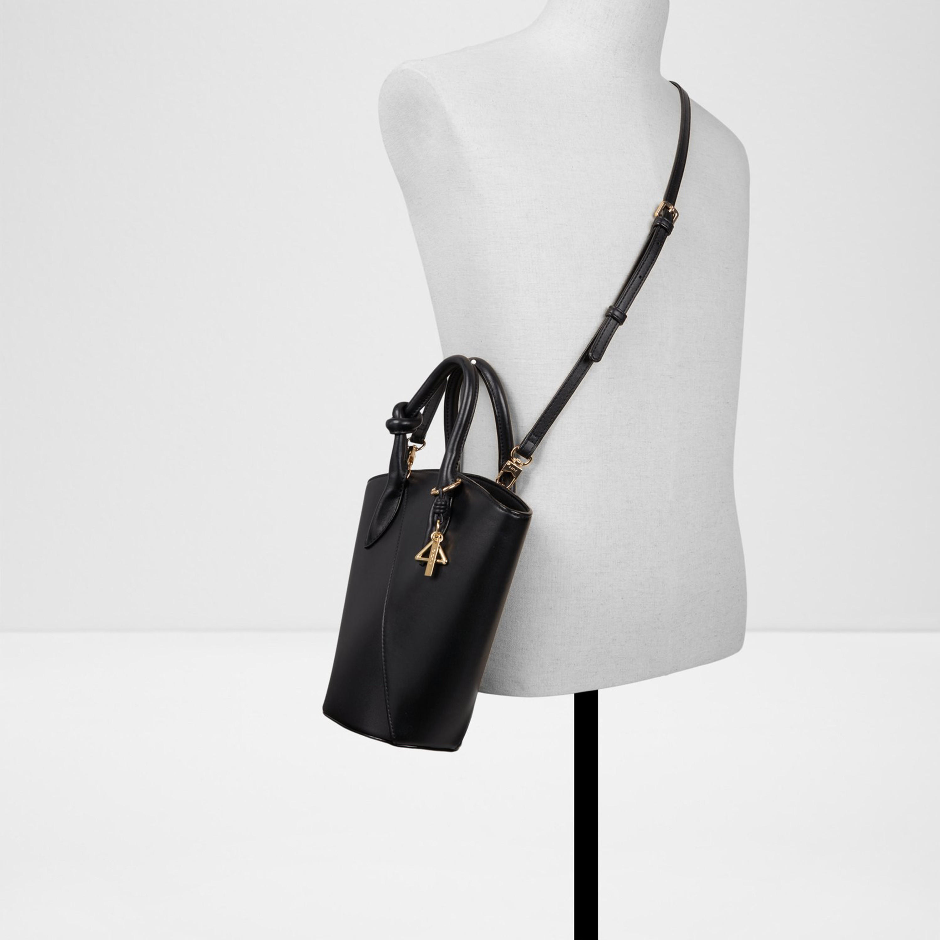 Aldo Daphney Double Handle Satchel Bag with Zipper and Detachable Strap-women-bagsandwallets-handbags-image-4