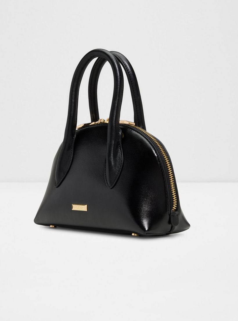 Aldo Novallie Double Handle Satchel Bag with Zipper and Detachable Strap-women-bagsandwallets-handbags-image-2