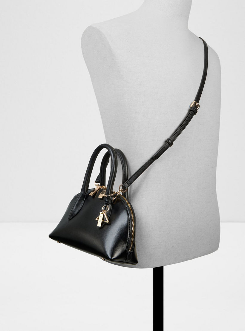 Aldo Novallie Double Handle Satchel Bag with Zipper and Detachable Strap-women-bagsandwallets-handbags-image-4