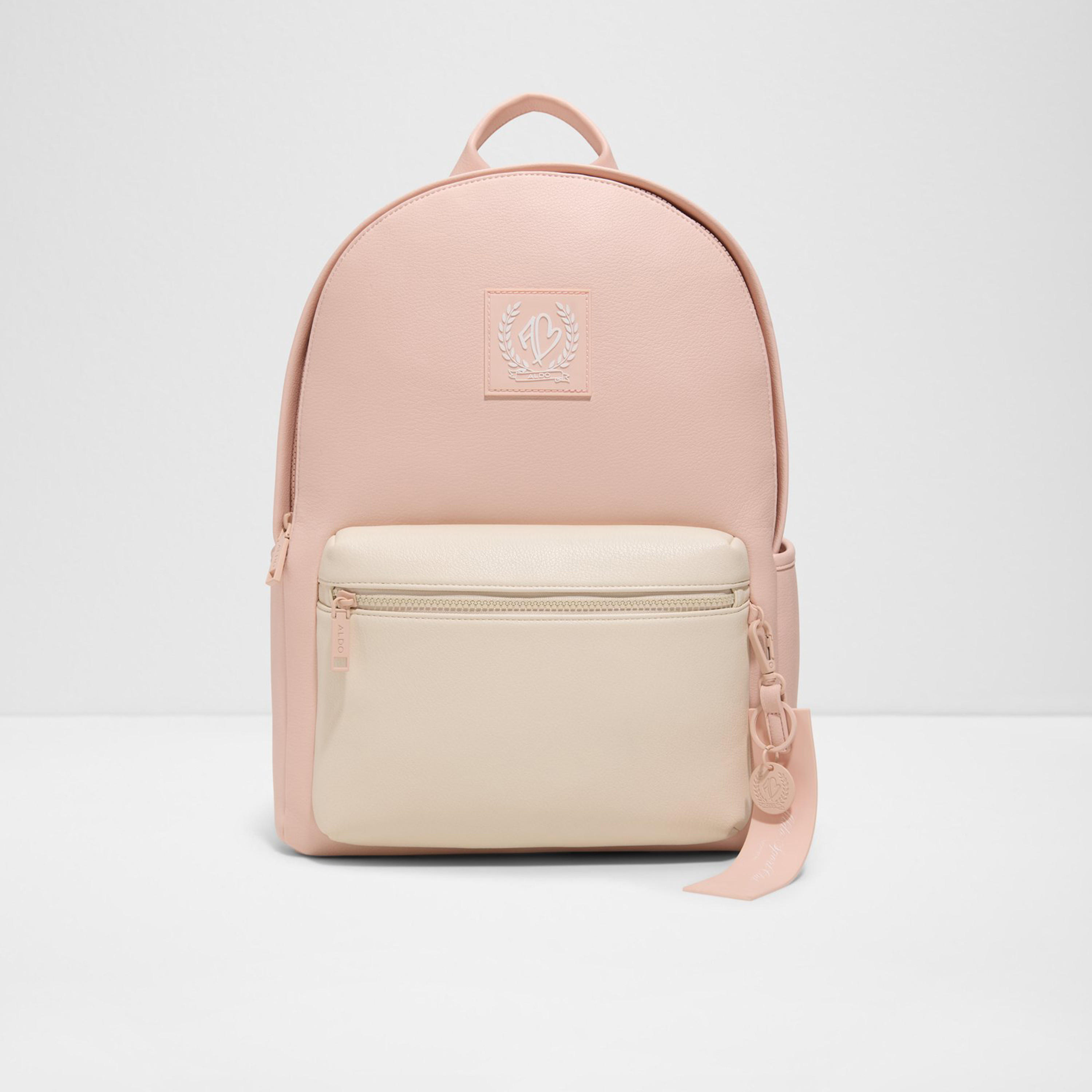 ألدو- شنطة ظهر ثالي سادة بمقبض علوي مع سحاب للإغلاق وحزام قابل للتعديل-travel-luggagesandbags-backpacks-image-8