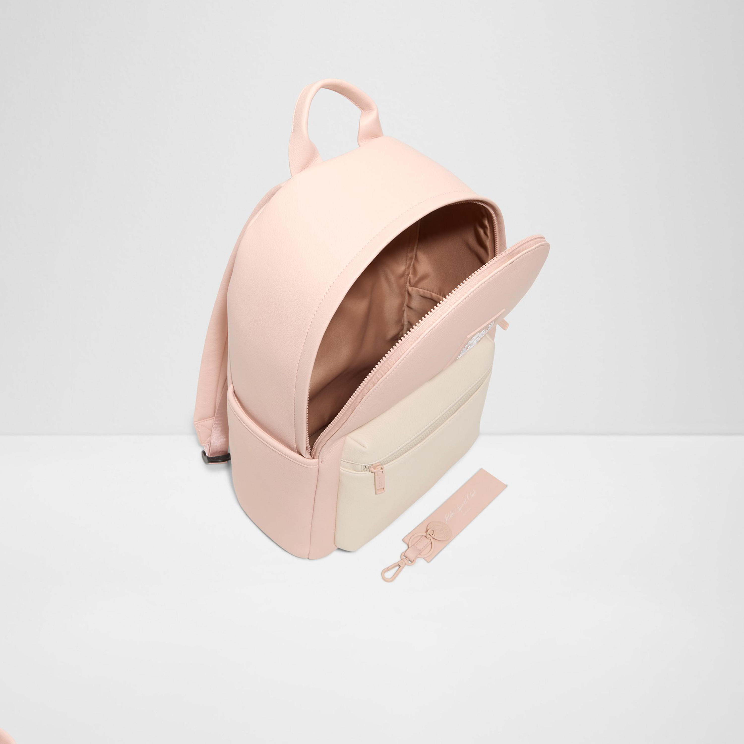 ألدو- شنطة ظهر ثالي سادة بمقبض علوي مع سحاب للإغلاق وحزام قابل للتعديل-travel-luggagesandbags-backpacks-image-6