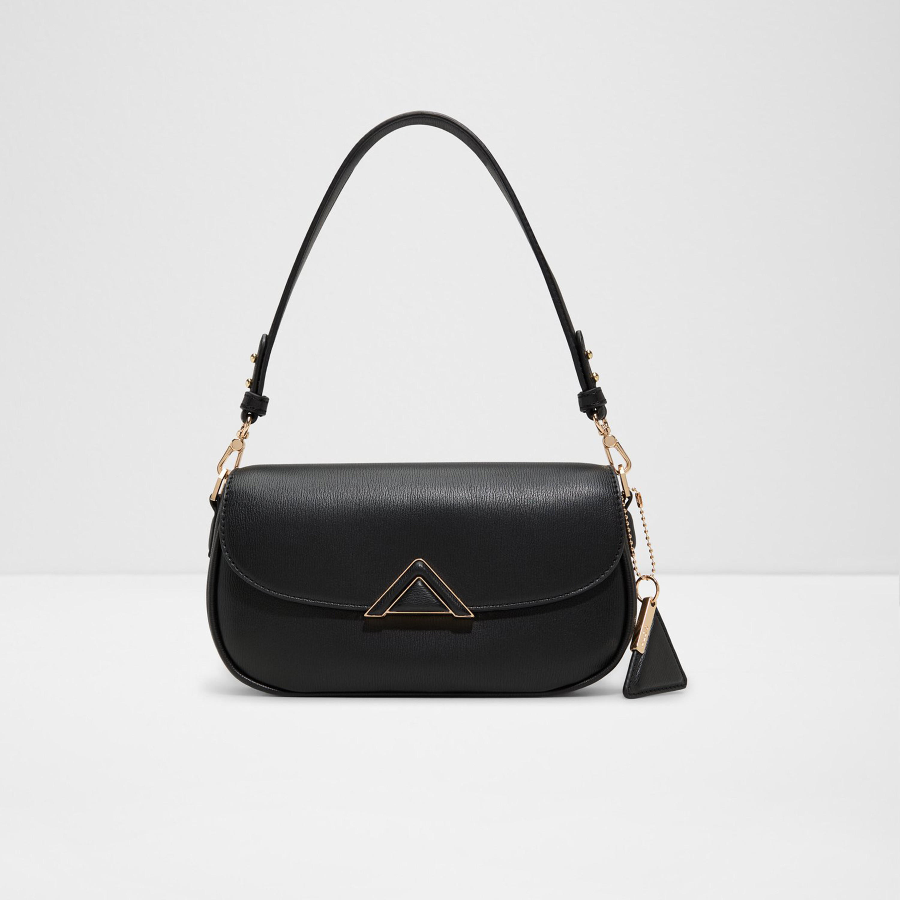 Aldo Luxeshoulder Textured Shoulder Bag with Flap Closure and Detachable Strap-women-bagsandwallets-handbags-image-1