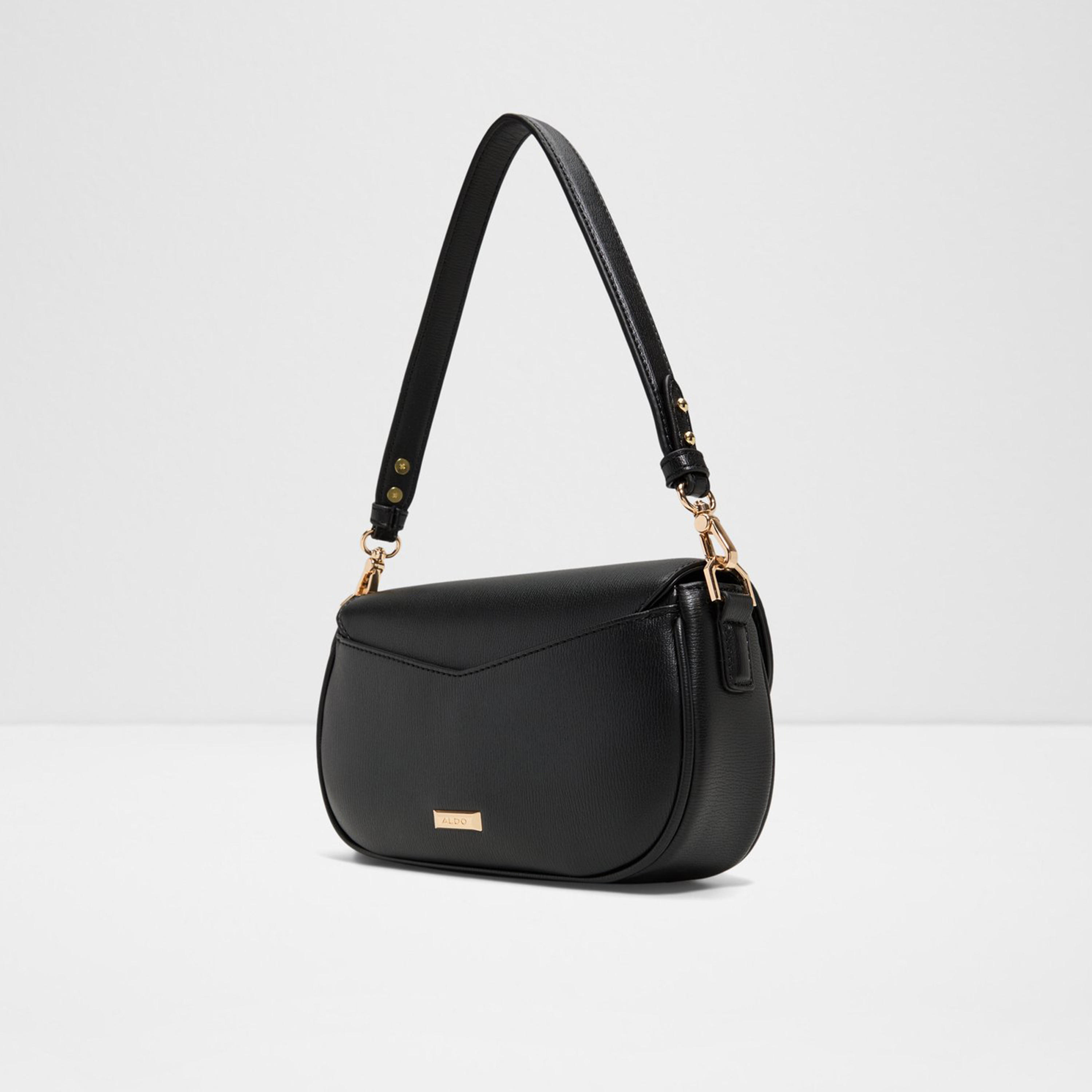 Aldo Luxeshoulder Textured Shoulder Bag with Flap Closure and Detachable Strap-women-bagsandwallets-handbags-image-2