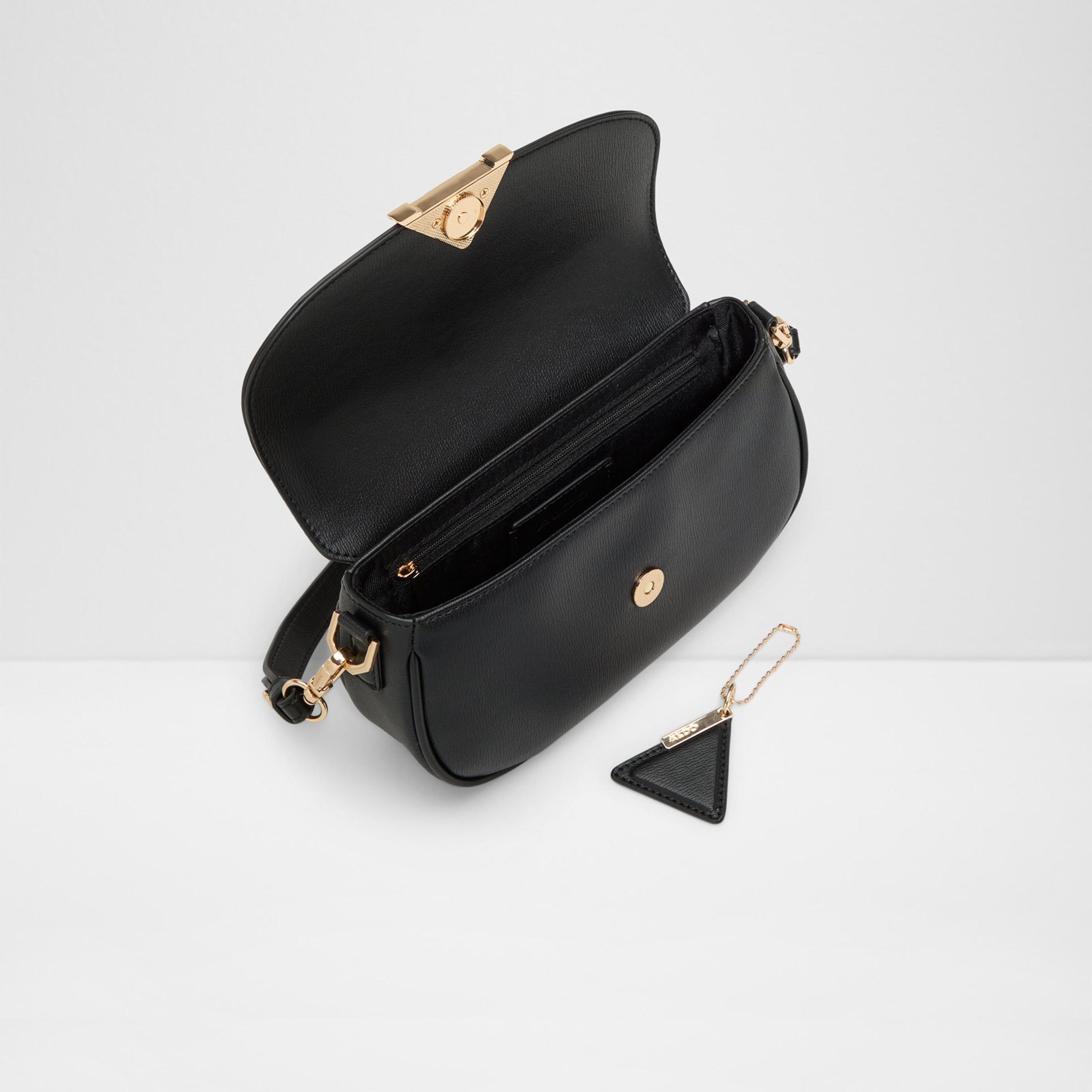 Aldo Luxeshoulder Textured Shoulder Bag with Flap Closure and Detachable Strap-women-bagsandwallets-handbags-image-3