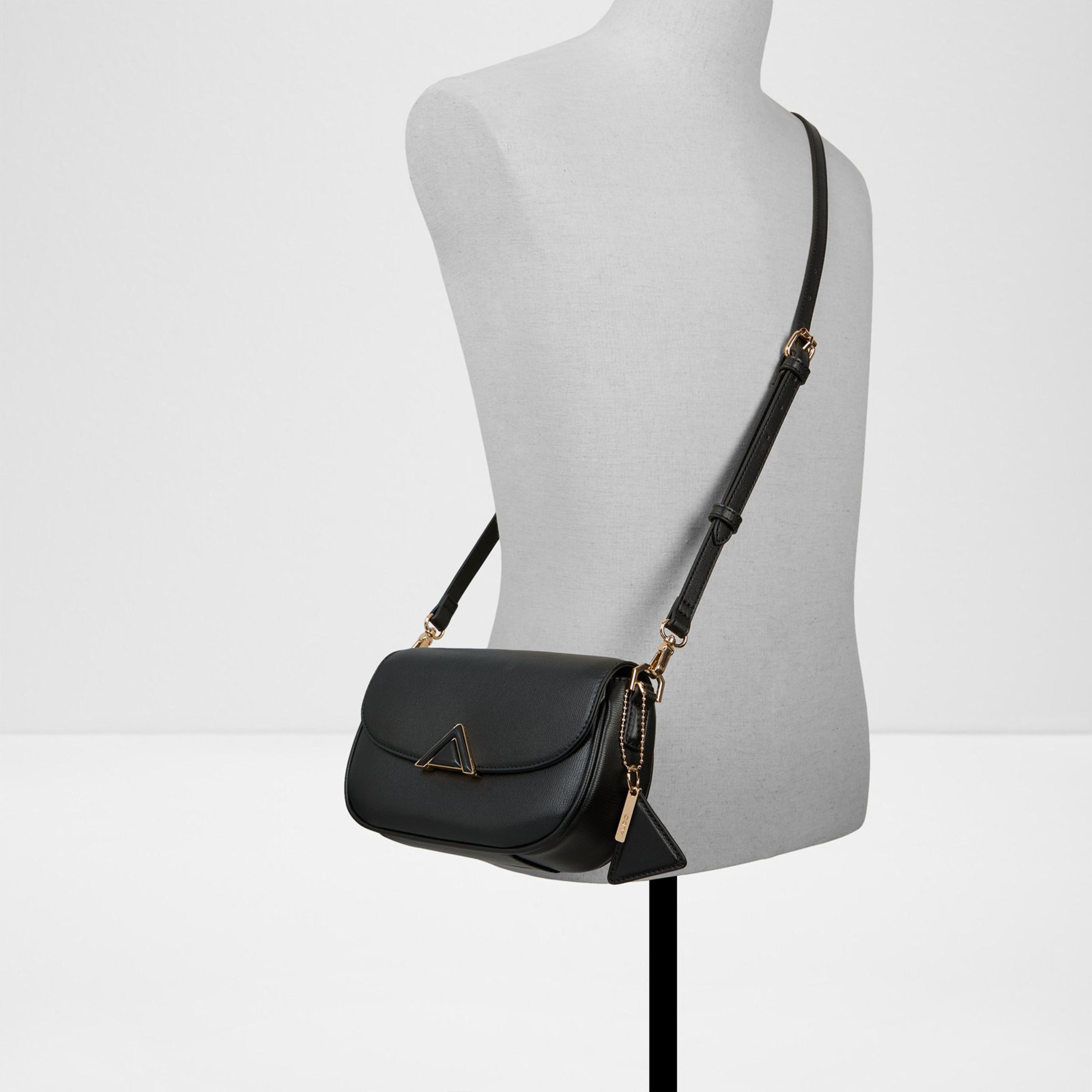Aldo Luxeshoulder Textured Shoulder Bag with Flap Closure and Detachable Strap-women-bagsandwallets-handbags-image-4