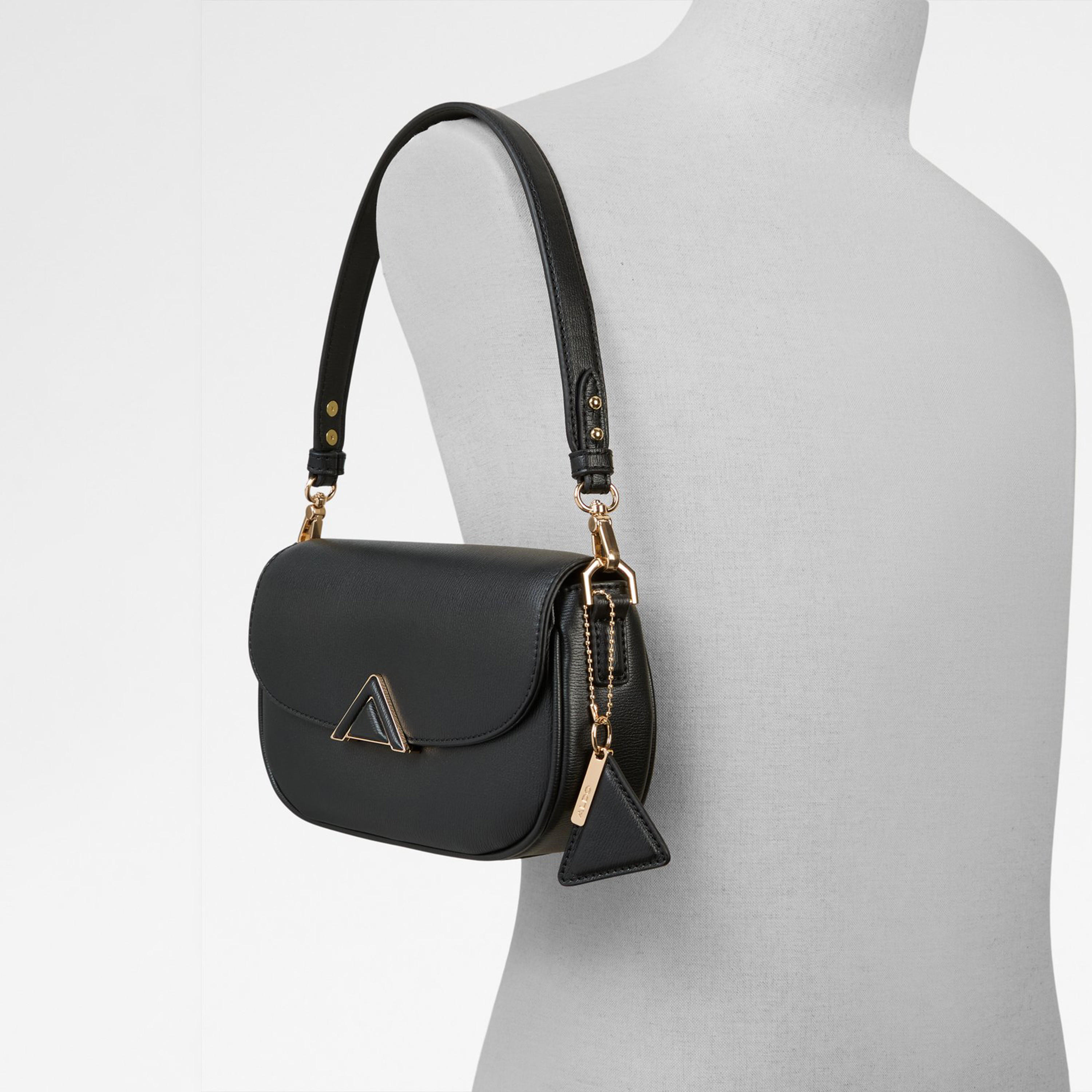 Aldo Luxeshoulder Textured Shoulder Bag with Flap Closure and Detachable Strap-women-bagsandwallets-handbags-image-5