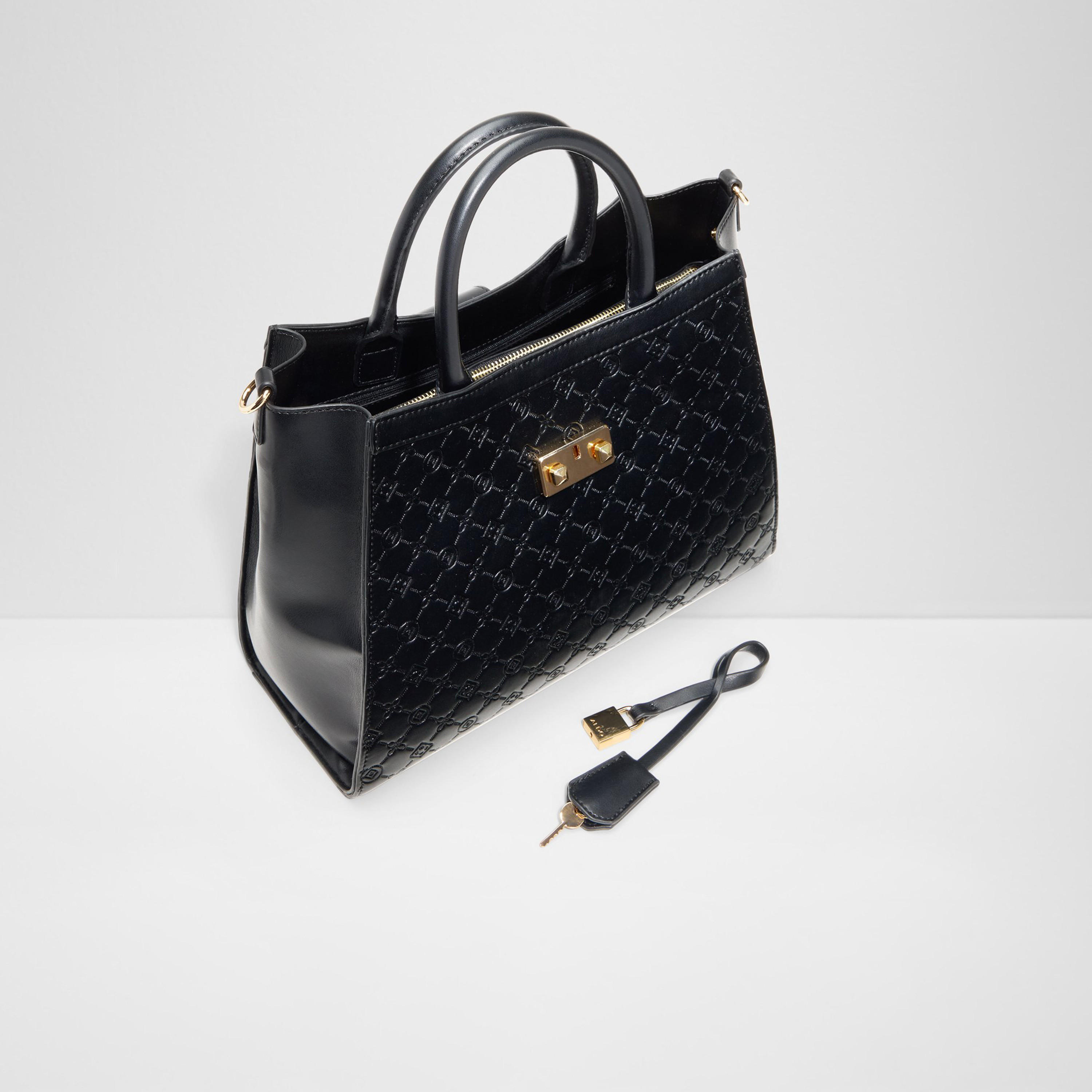 ألدو- شنطة ساتشل كريلالي بمقبض مزدوج مونوغرام مع قفل قابل للفصل وحزام قابل للفصل-women-bagsandwallets-handbags-image-7
