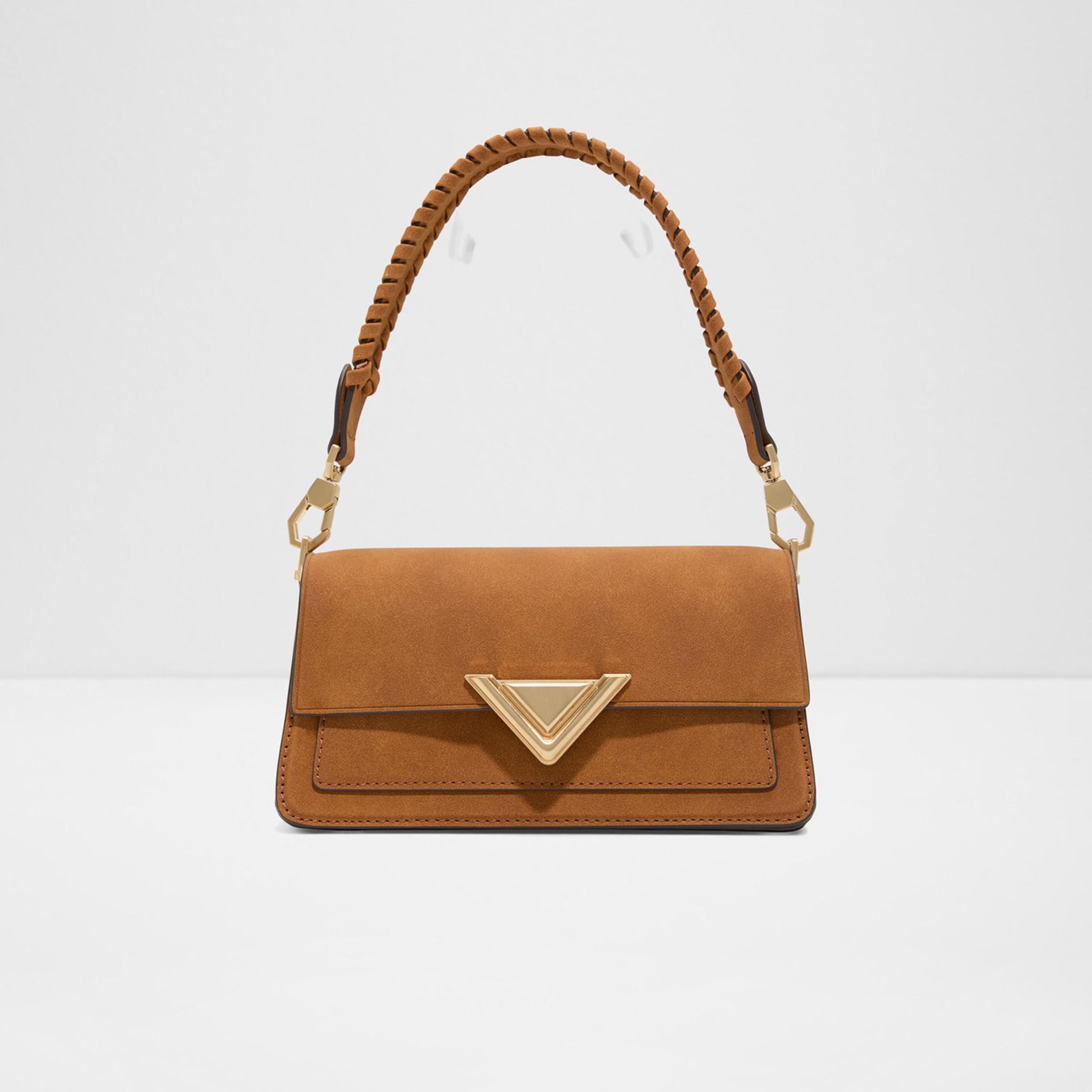 Aldo Luxehandle Shoulder Bag with Flap Closure and Detachable Strap-women-bagsandwallets-handbags-image-1