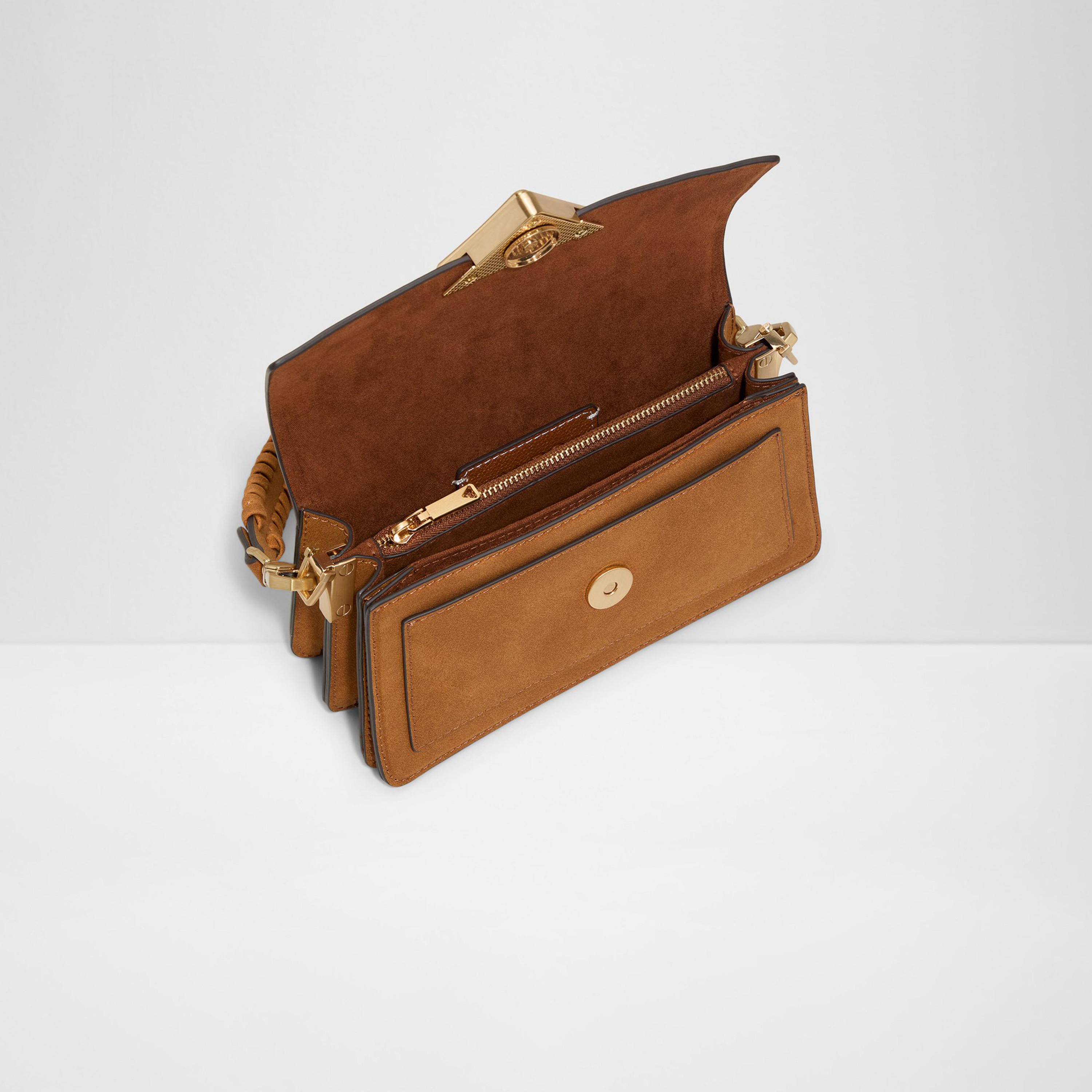 Aldo Luxehandle Shoulder Bag with Flap Closure and Detachable Strap-women-bagsandwallets-handbags-image-3